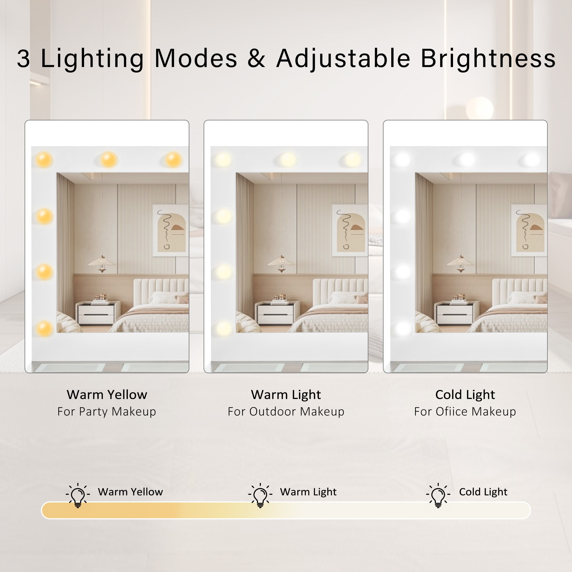 ModernLuxe N704P263505K Bedroom-Vanities - View #4