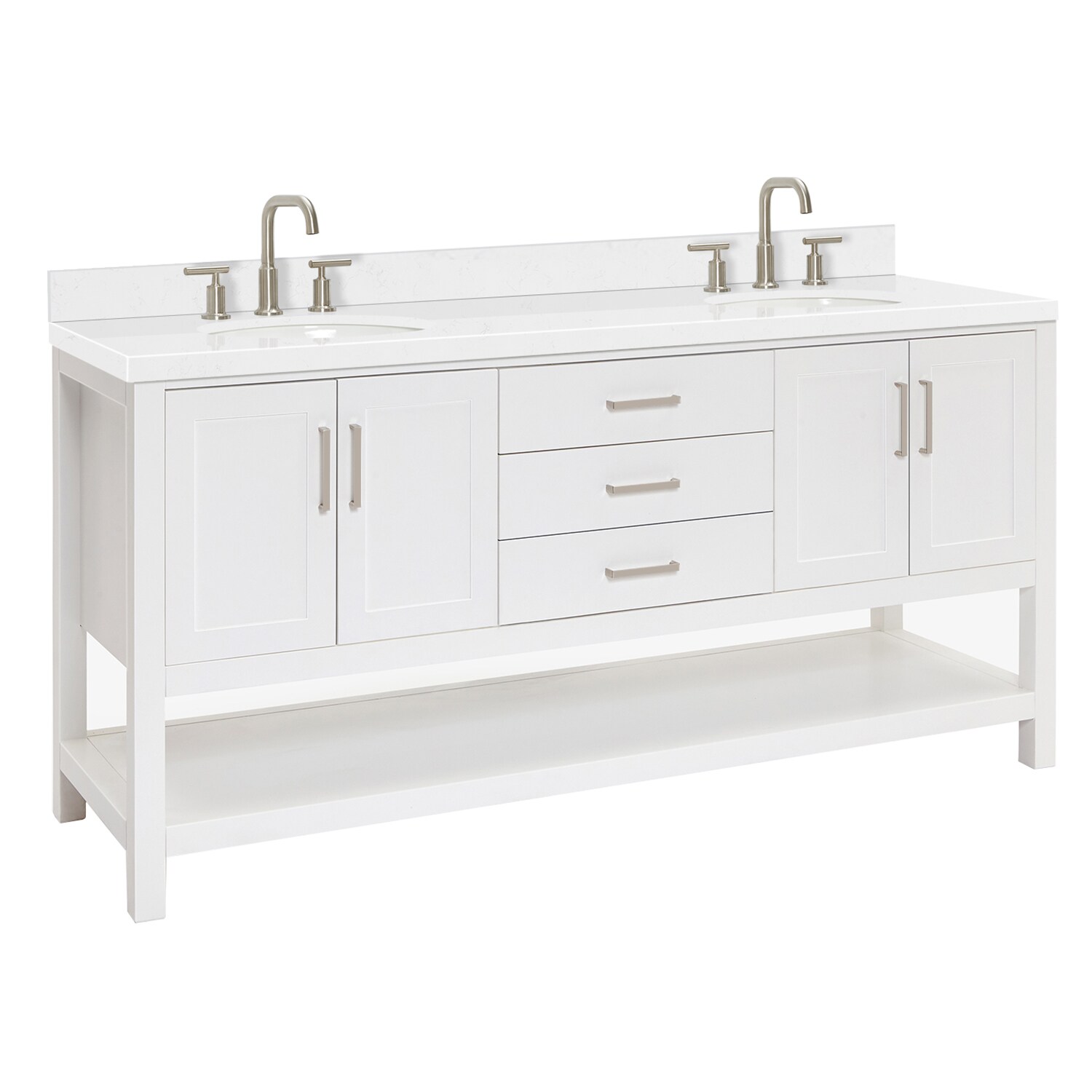 ARIEL S072DCQOVOWHT Bath-Vanity-Combo - View #8