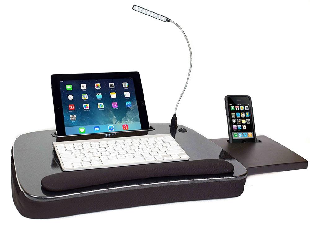 BirdRock Home 5014 18.5-Inches Black Casual Lap desk