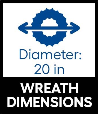 Worth Imports 7779 Artificial-Thanksgiving-Wreaths - View #2