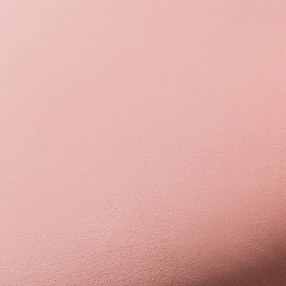 Pink Velvet Upholstered Low Side Chair with Metal Legs