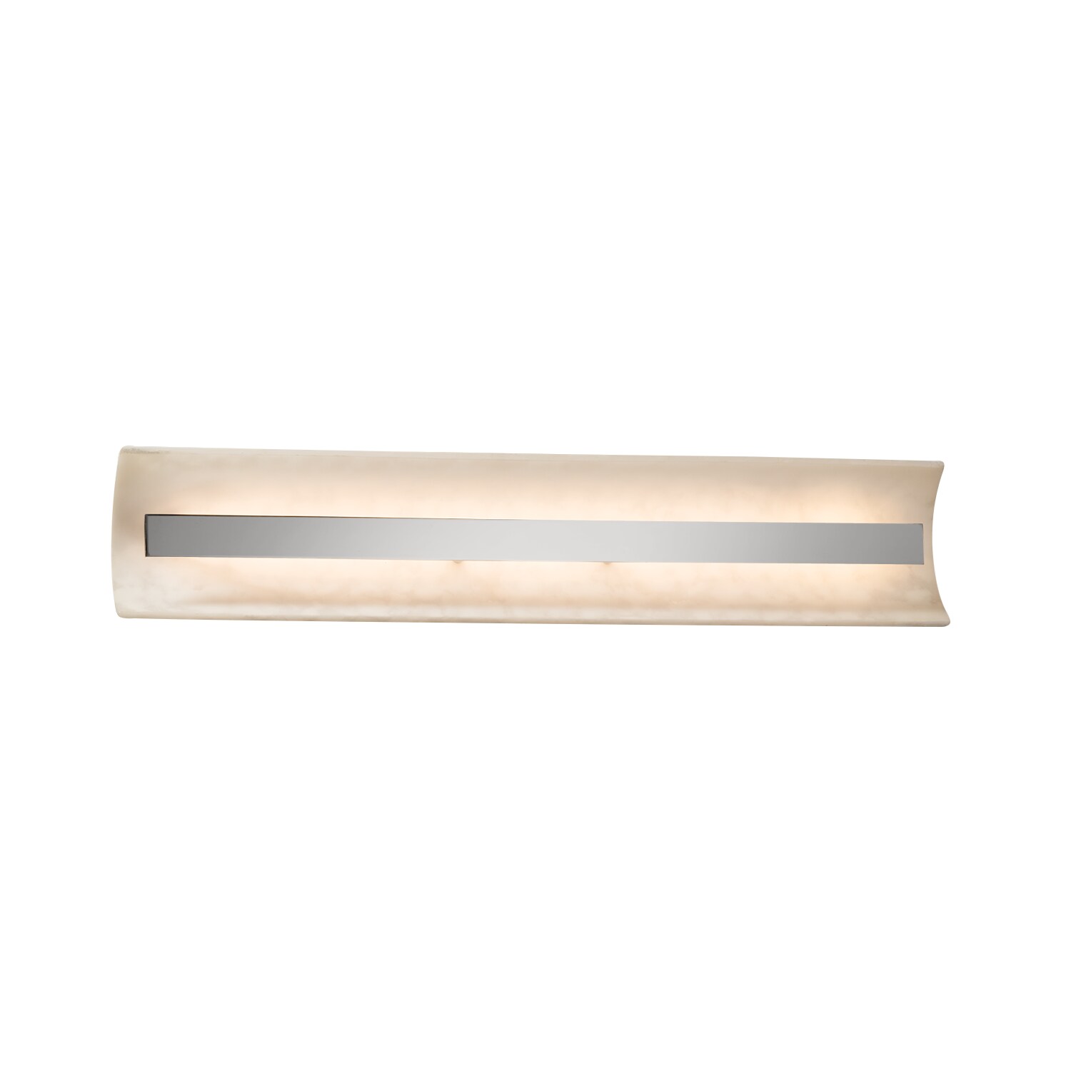Justice Design Group CLD-8625-NCKL Clouds 29-in 1-Light Brushed Nickel LED Transitional Vanity Light