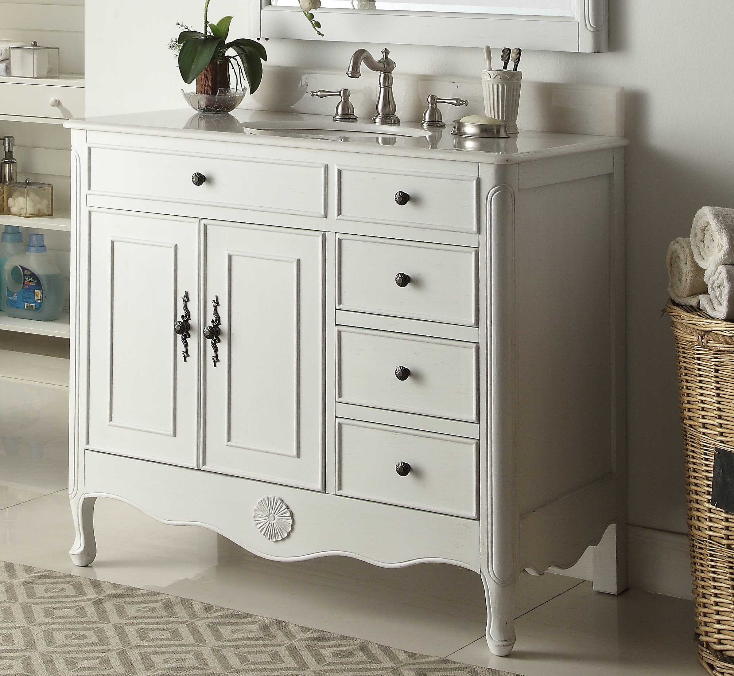 Benton Collection HF-837AW Bath-Vanity-Combo - View #2