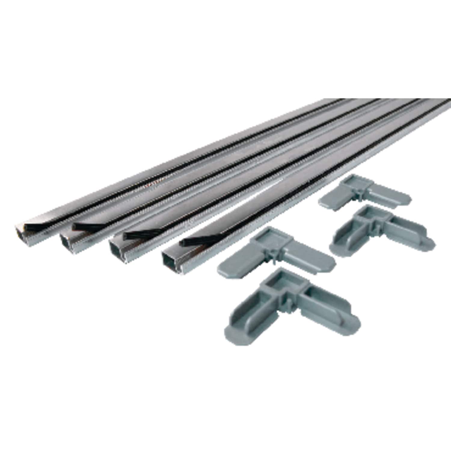 Prime-Line Prime Line Mill Aluminum 7/16 in. W X 3/4 in. L Screen Frame Kit 1 pk