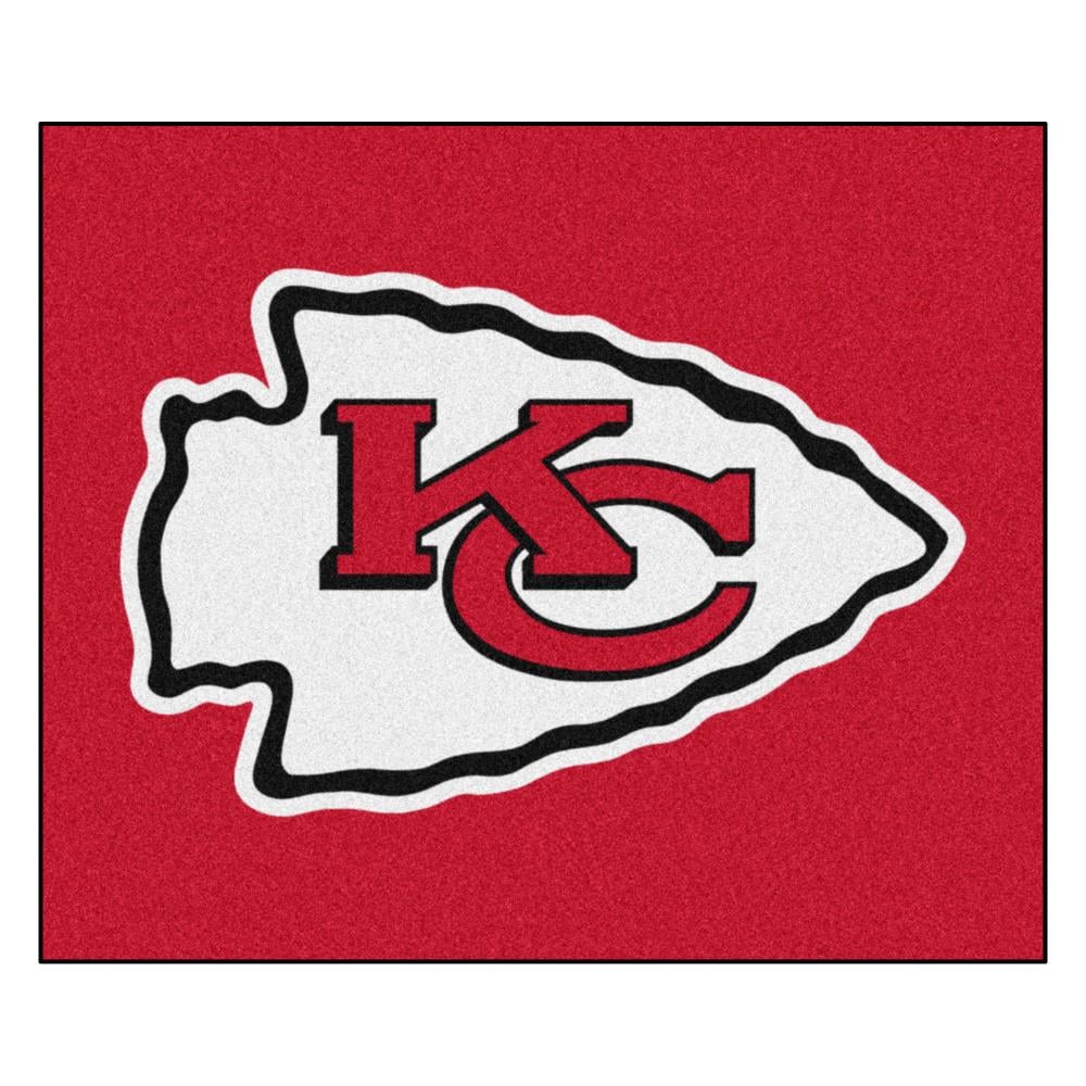 FANMATS NFL Kansas City Chiefs Gold 2 ft. x 2 ft. Round Area Rug