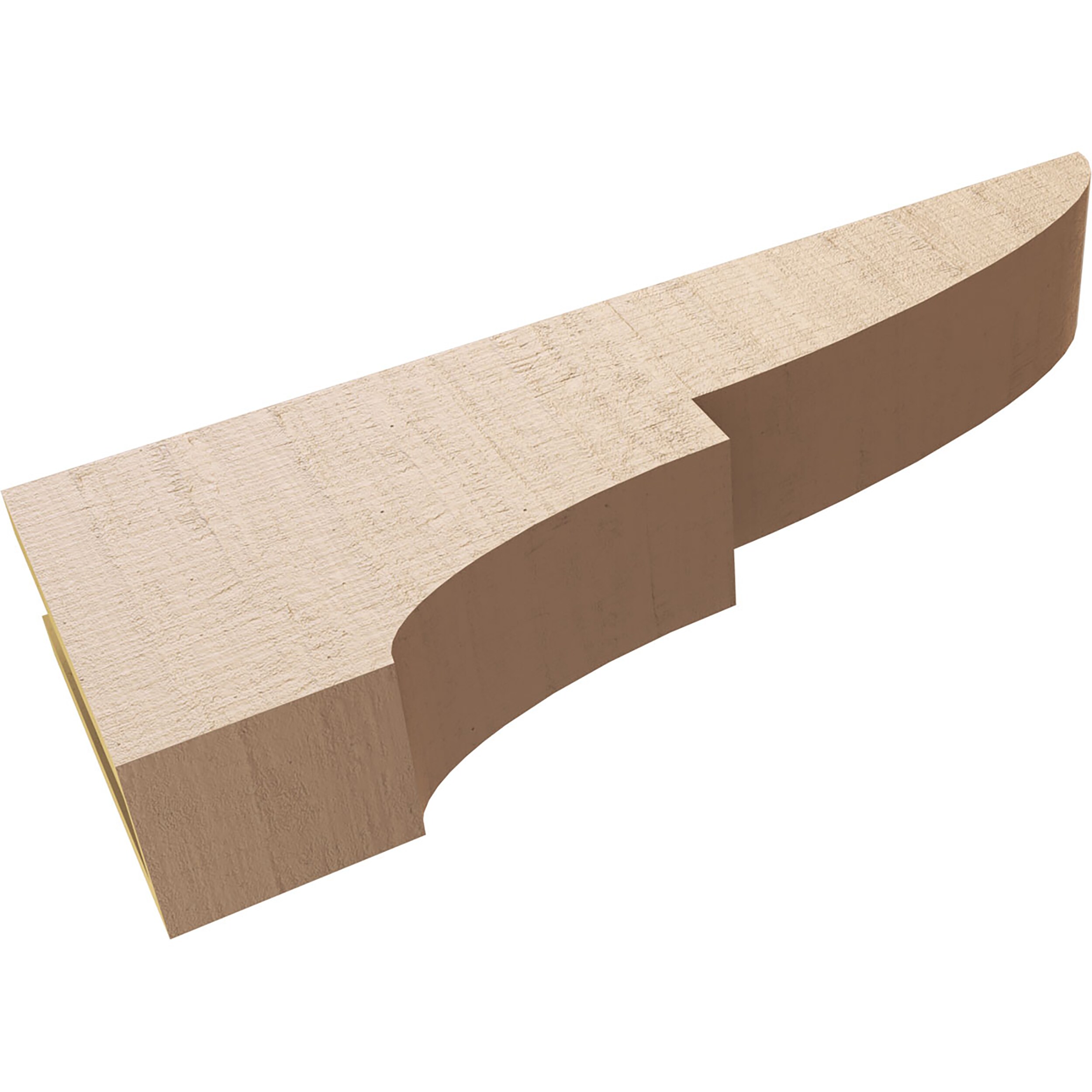 Ekena Millwork CORU04X24X08RIDRCPR corbels - View #6