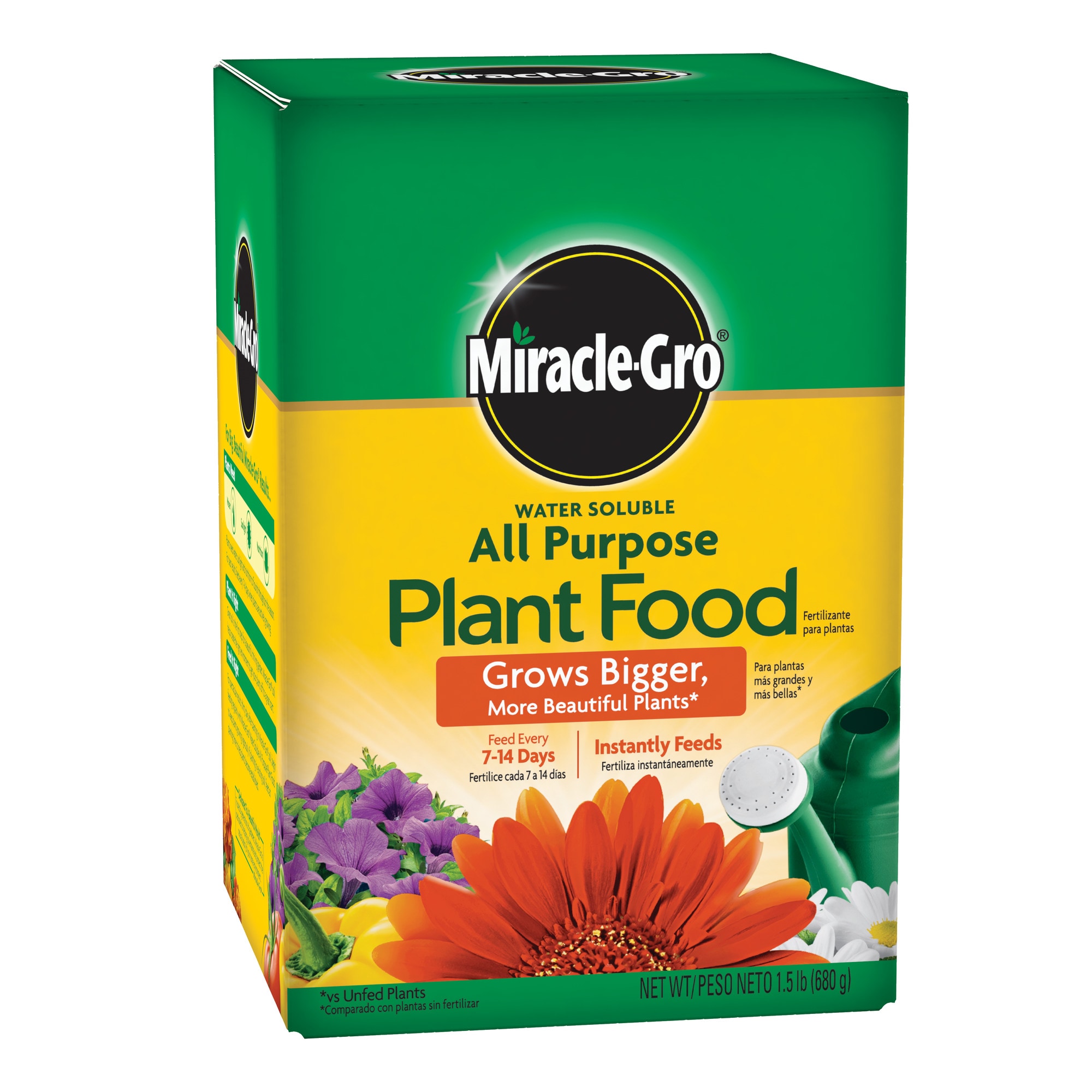 Miracle-Gro Water Soluble 1.5-lb All-purpose Food in the Plant Food  department at