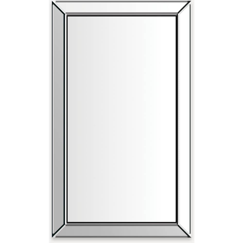 Robern  D2C2441D4MFSP Murray Hill 24 Inch x 403/4 Inch Framed Single Door Medicine Cabinet with Soft Close Hinges