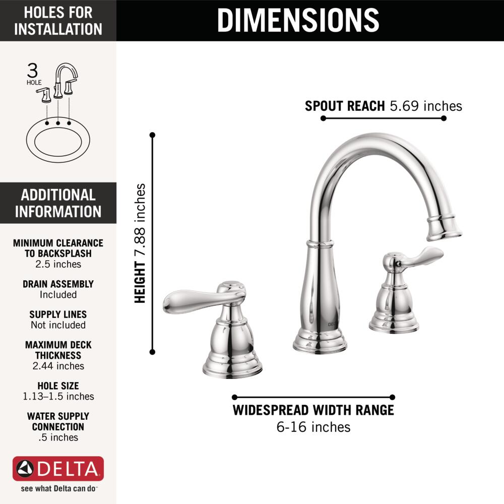 Delta 35896LF Lavatory-Faucets - View #5