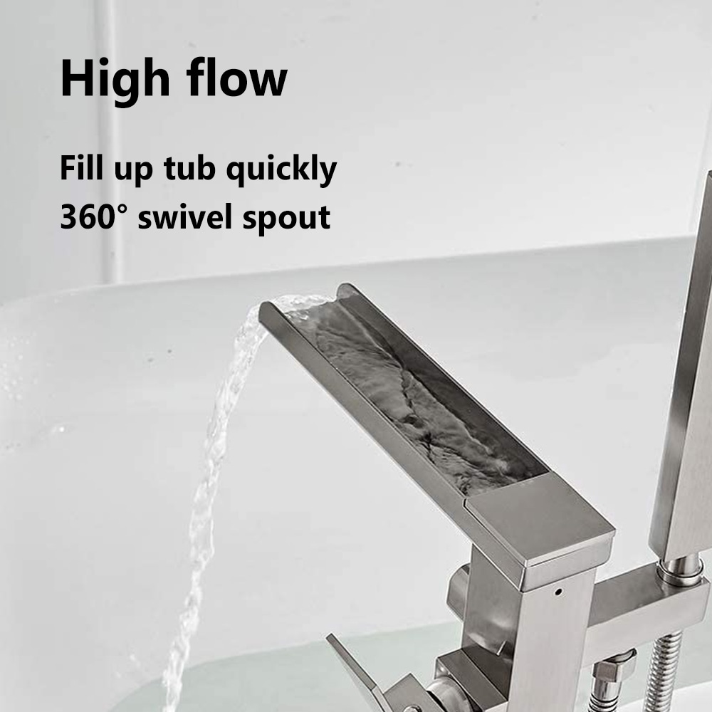 Clihome MS-BL-I1512-BN Roman-Tub-Faucets - View #5