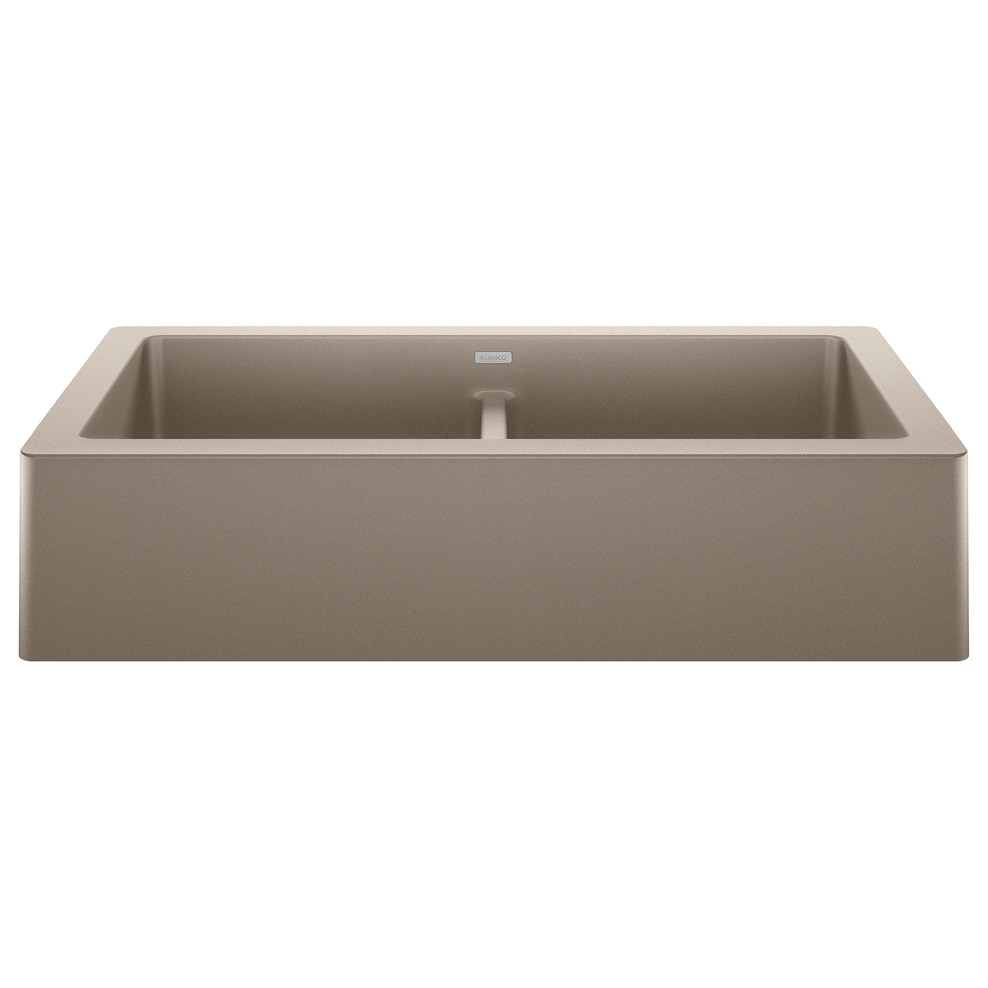 BLANCO 526553 Vintera Silgranit Undermount 33-in x 19-in Granite Double equal bowl Kitchen Sink