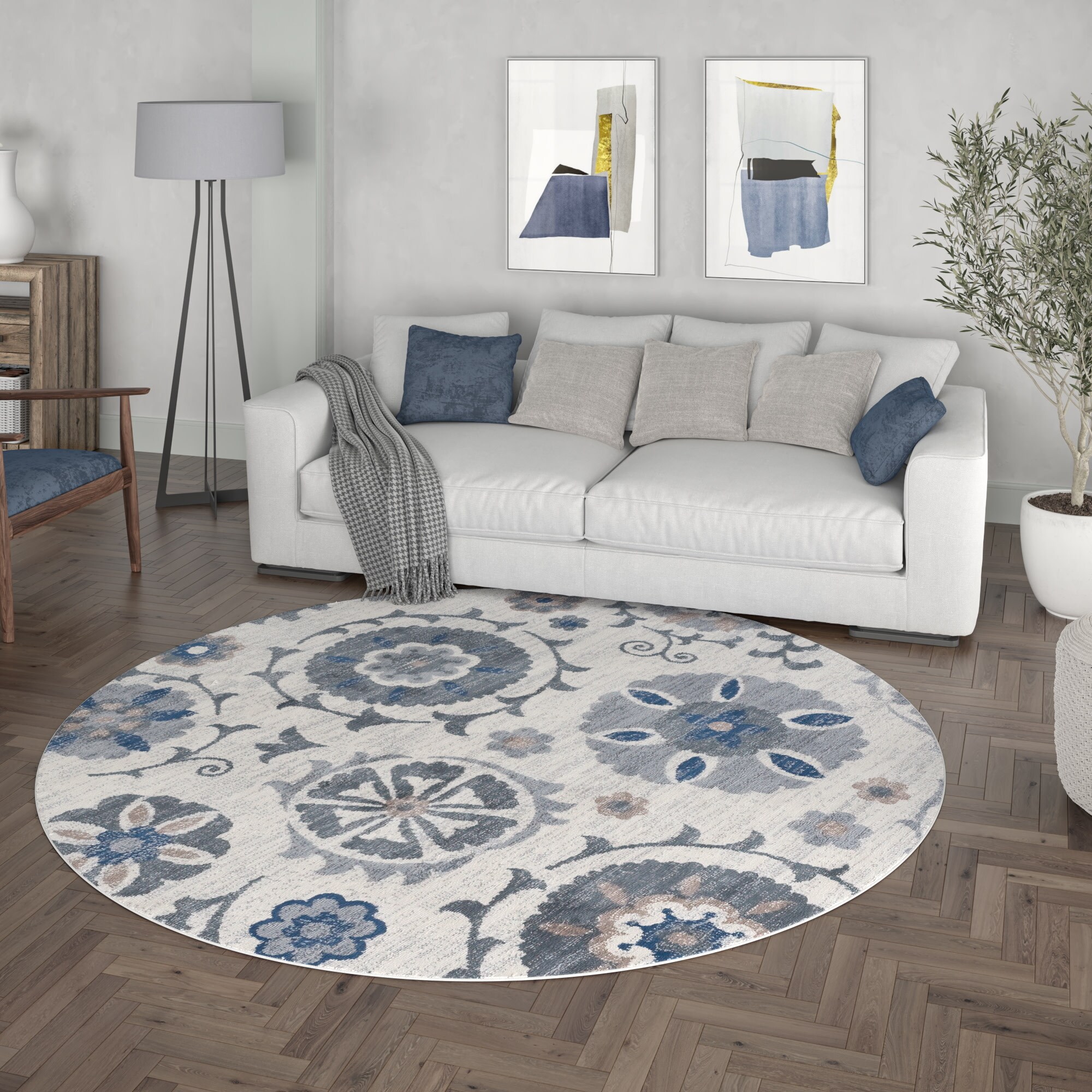 Tayse MDN3117 8RND rugs - View #6