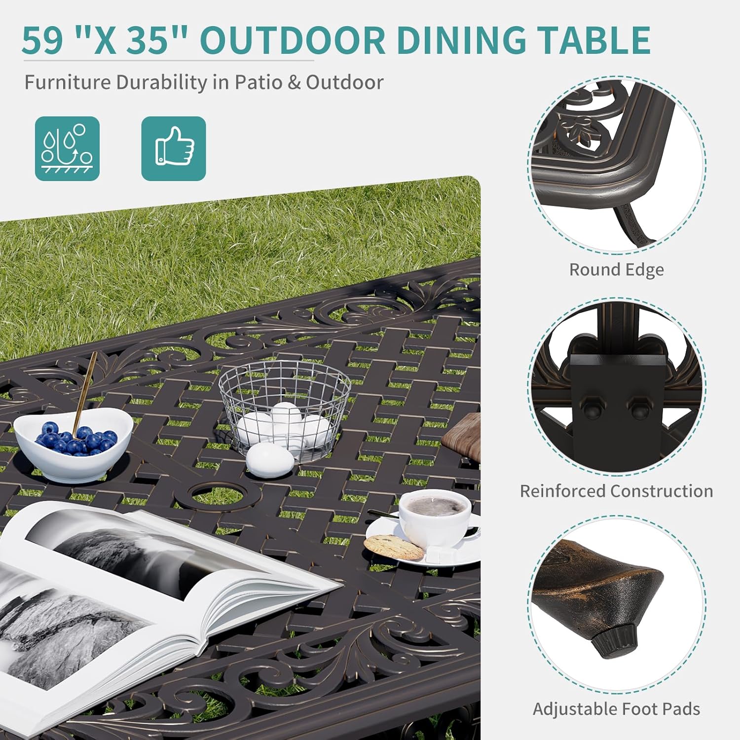 Qeetex SUN-PHO-355RWU73 Patio-Tables - View #5