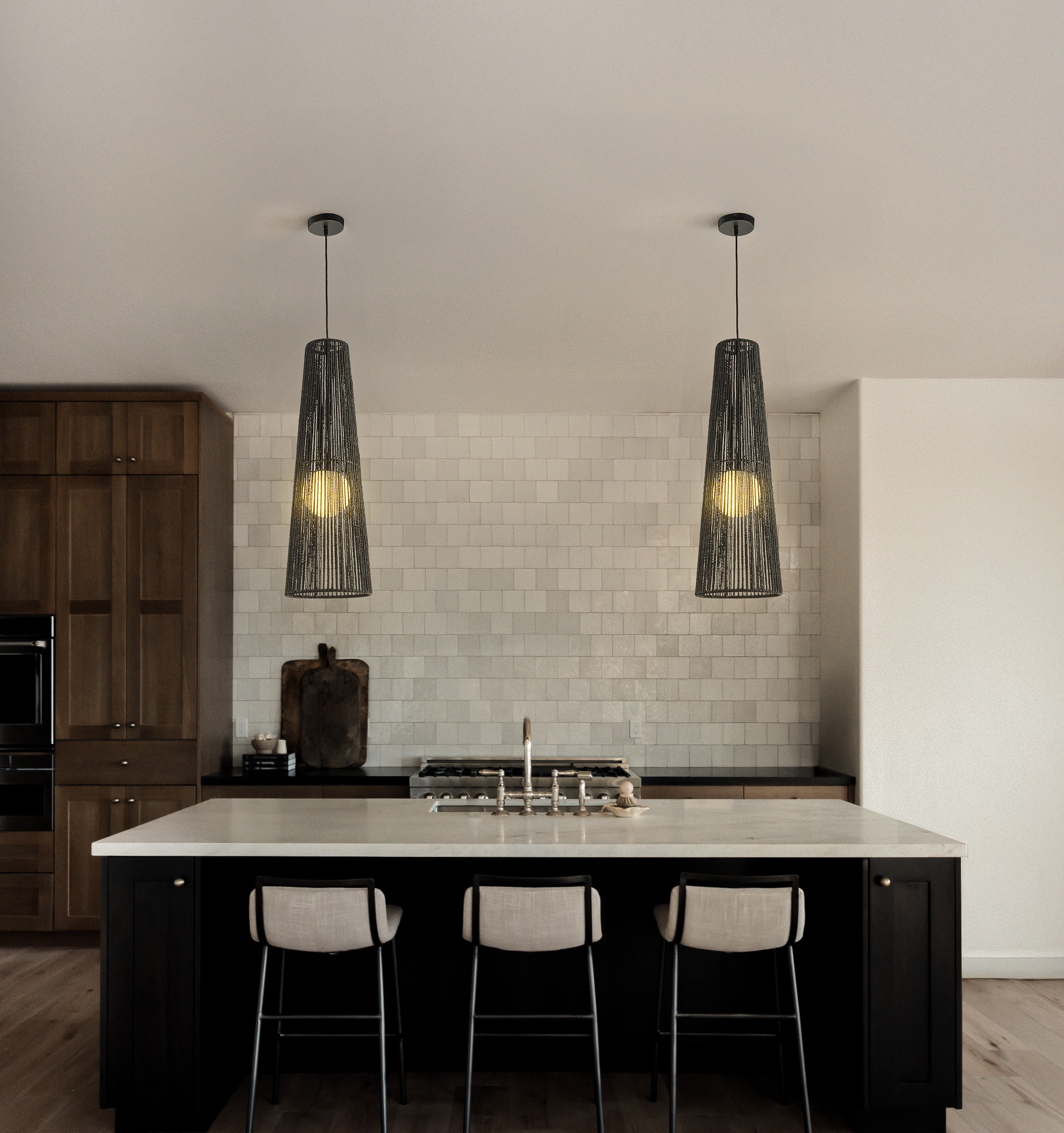 AloaDecor Lighting L7264D13BK12A Pendant-Lights - View #6