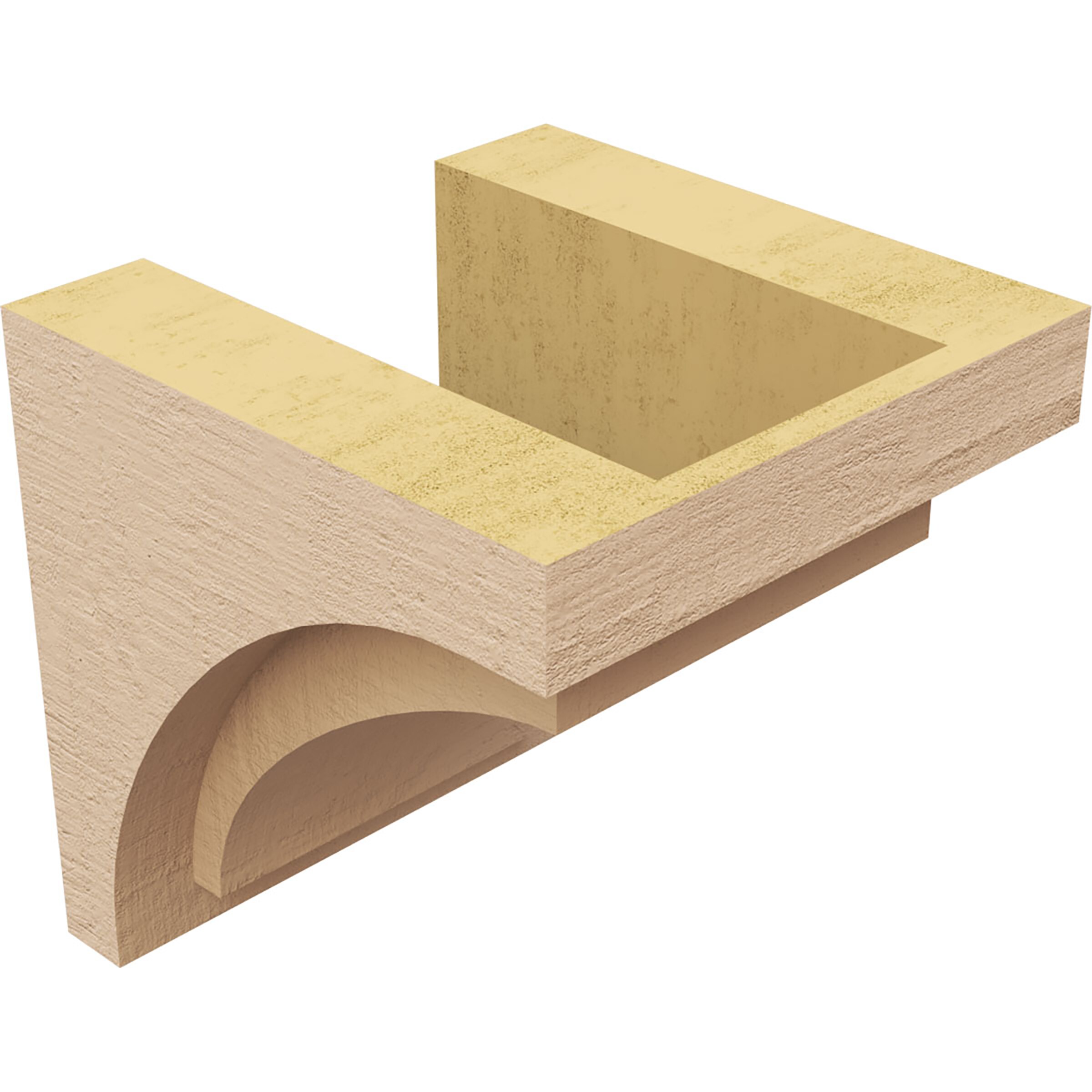 Ekena Millwork CORU07X07X07RIVRCPR corbels - View #5