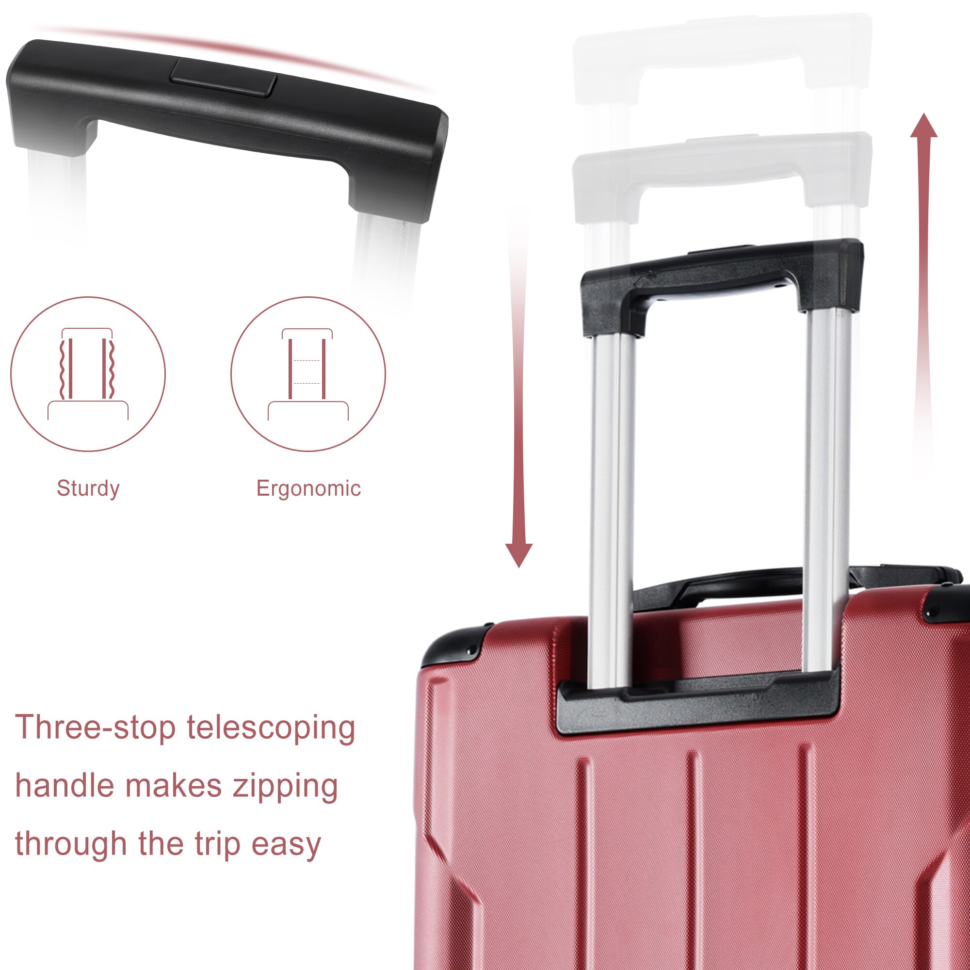 Bybafun YD9500010 Luggage-And-Luggage-Sets - View #4