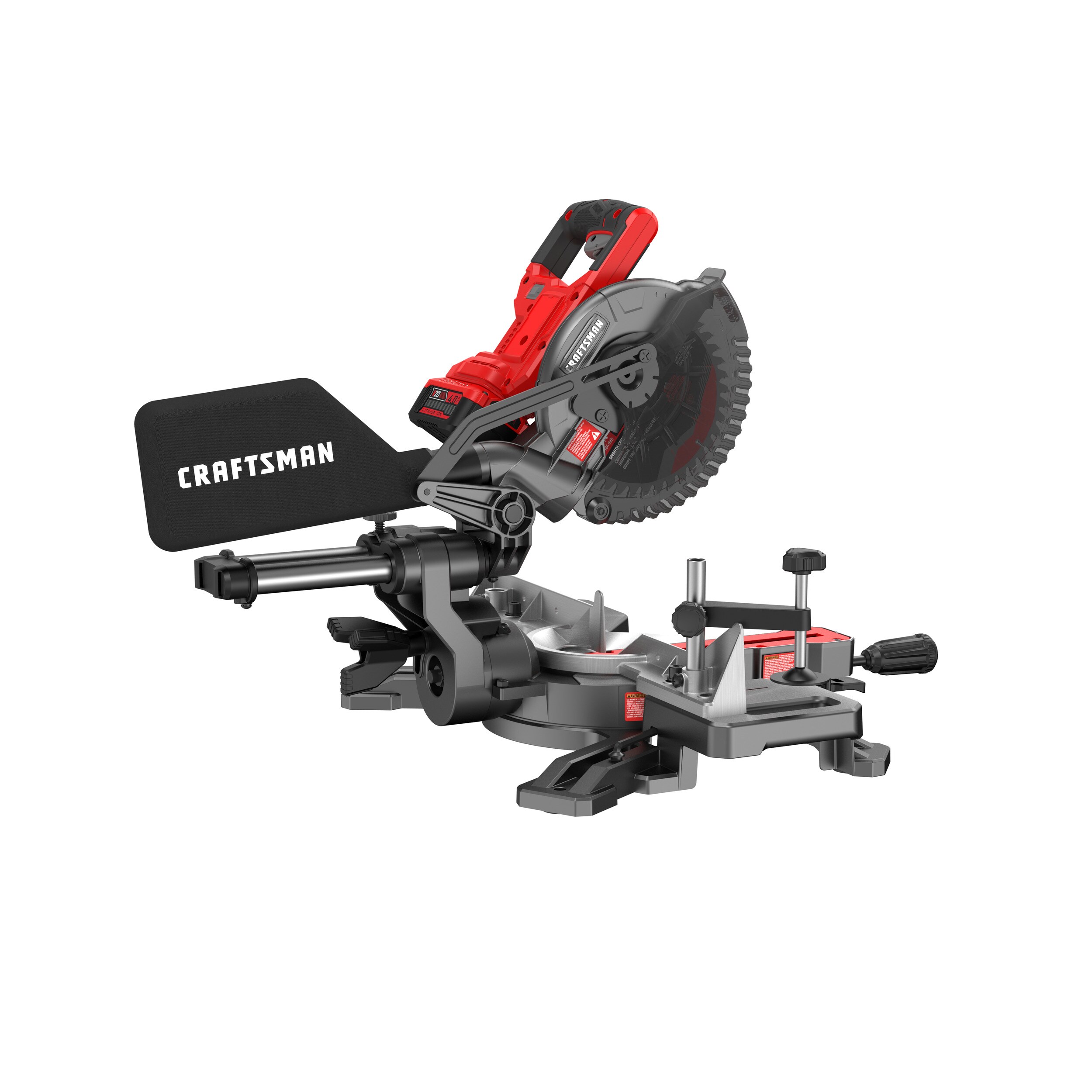 CRAFTSMAN V20 Miter Saw Kit, 7-1 inch, Cordless, Battery and Charger Included (CMCS714M1) - 1