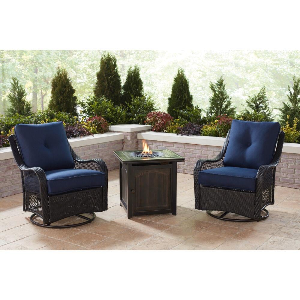 Hanover ORL3PCFPSQ-NVY Patio-Conversation-Sets - View #10