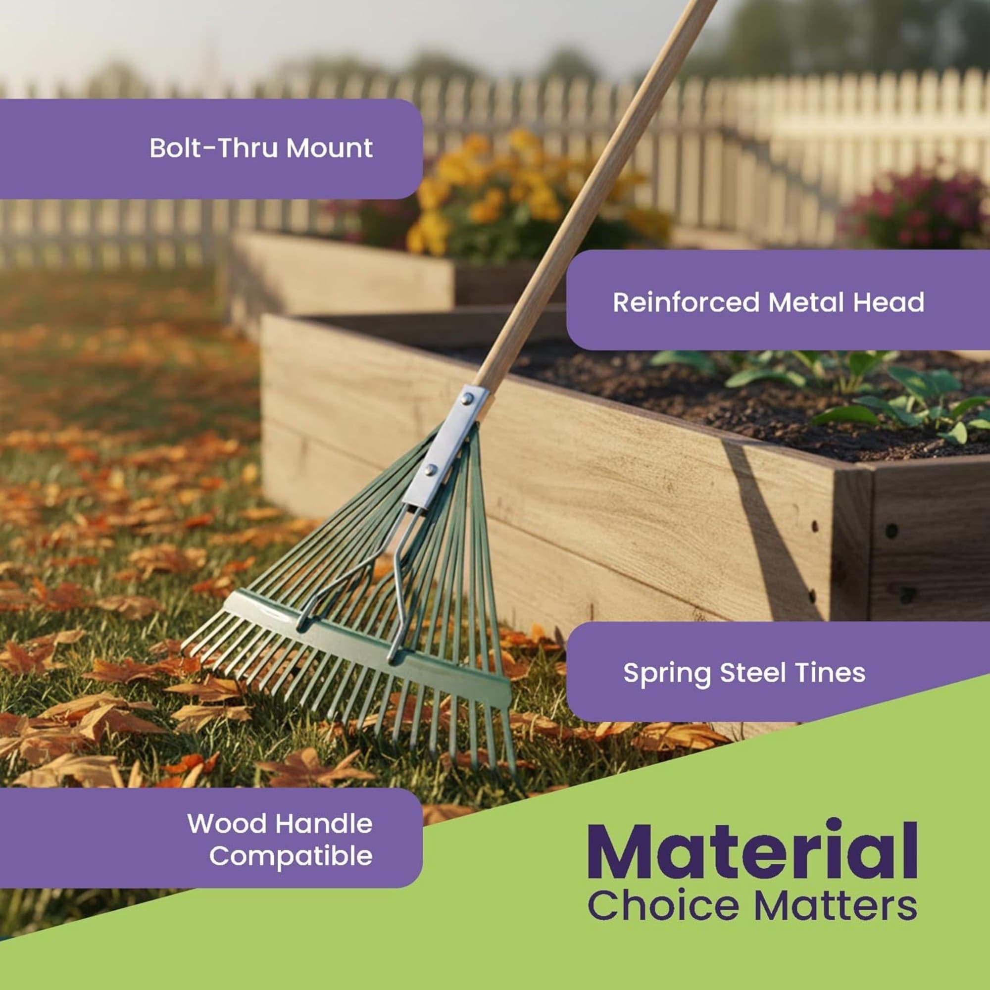 Wudkey L4-TW2J0U Lawn-Leaf-Rakes - View #4