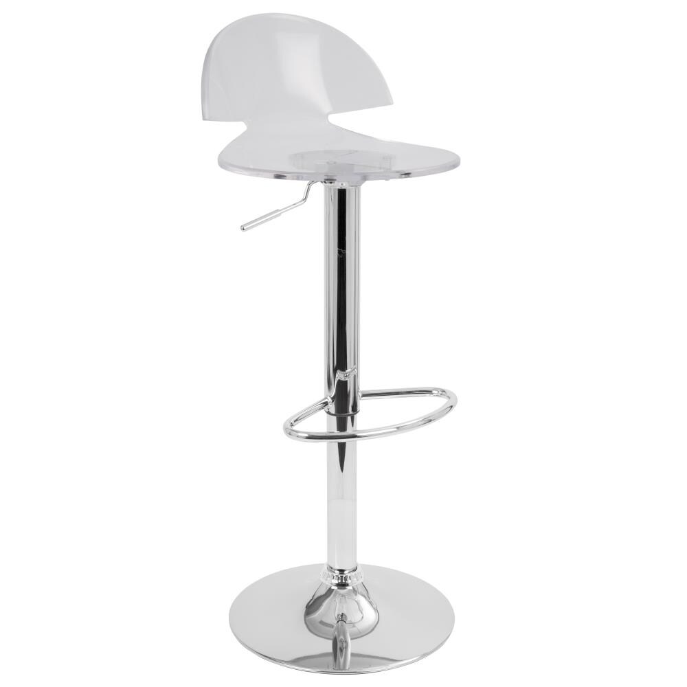clear acrylic swivel bar stools