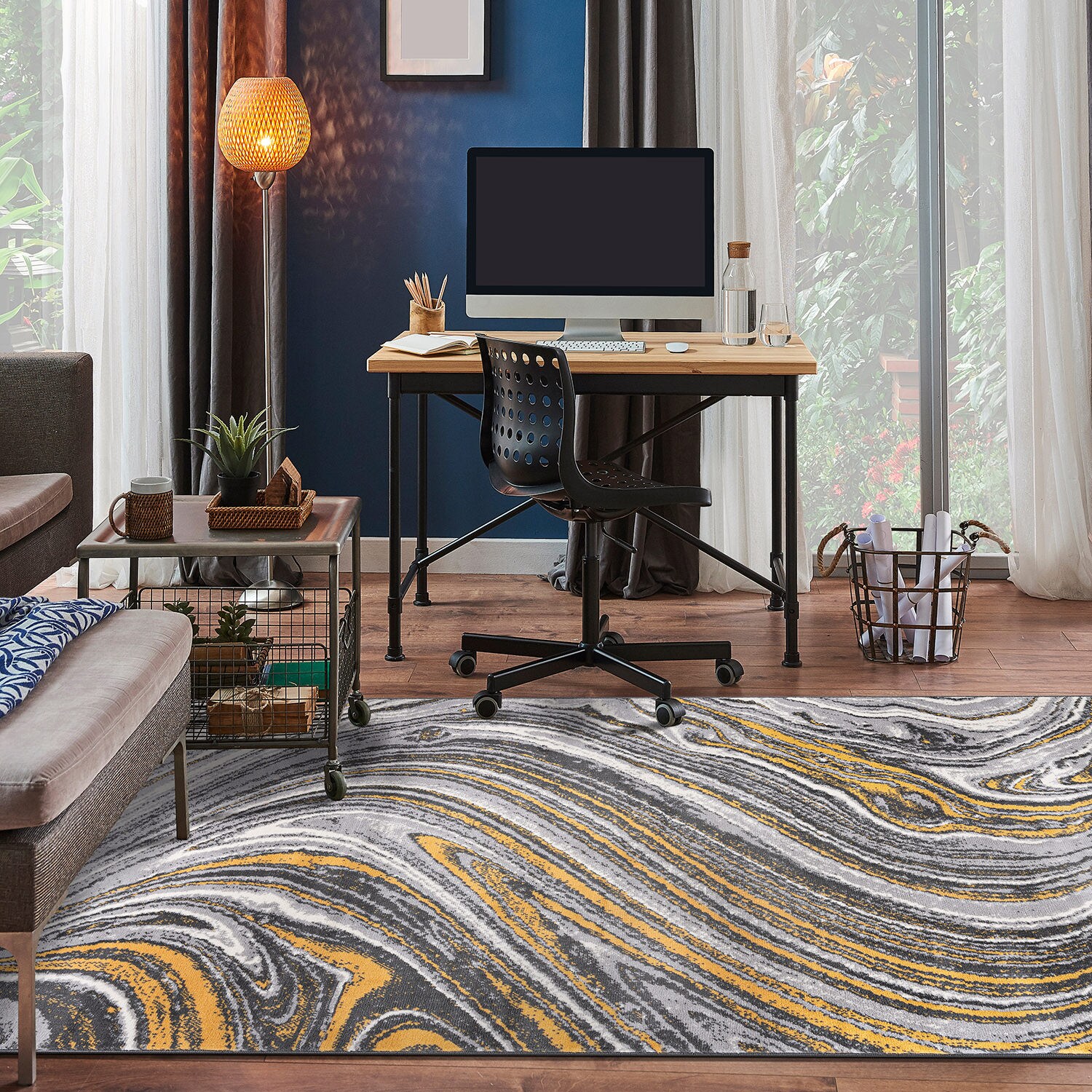 World Rug Gallery 2101YELLOW8X10 rugs - View #8