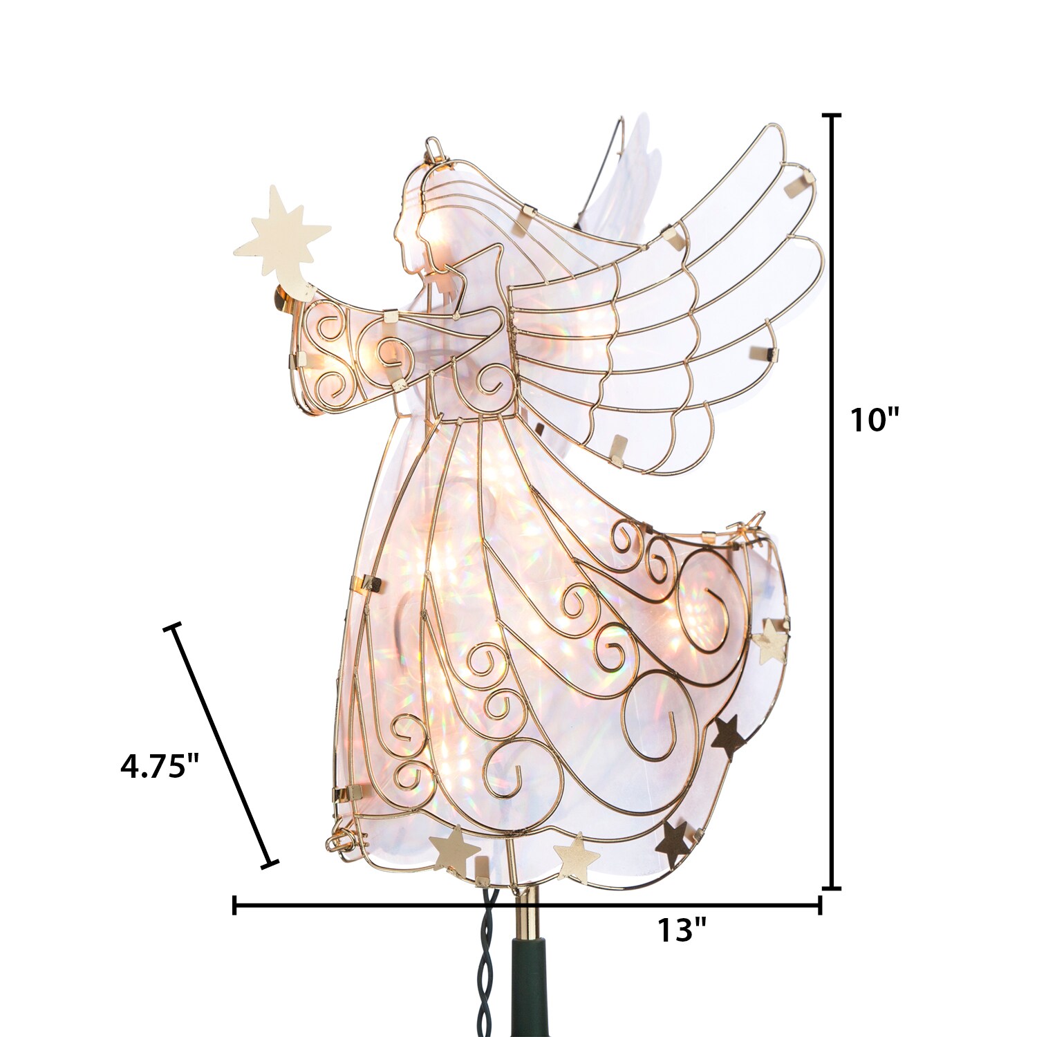Gerson International 2166110EC Christmas-Tree-Toppers - View #4