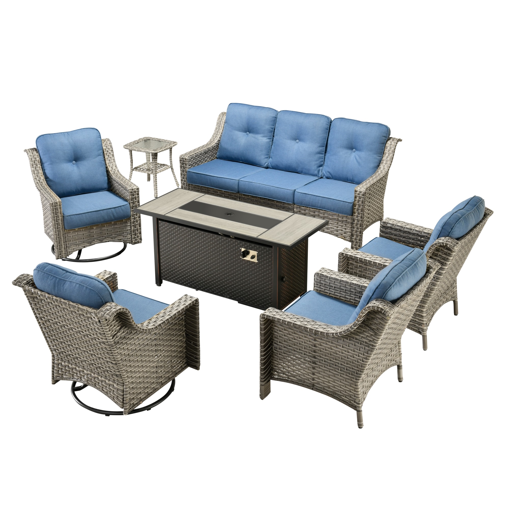 Caodoc L5-CFP03-YZPAD5072 Patio-Sofas-Daybeds - View #5