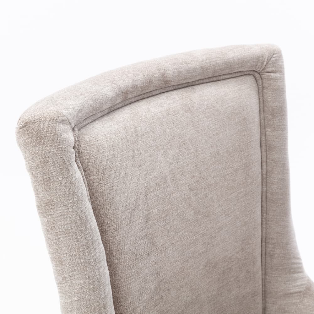 Maison Boucle NIVA-CHAIR-BEIGE-4 Dining-Chairs - View #8