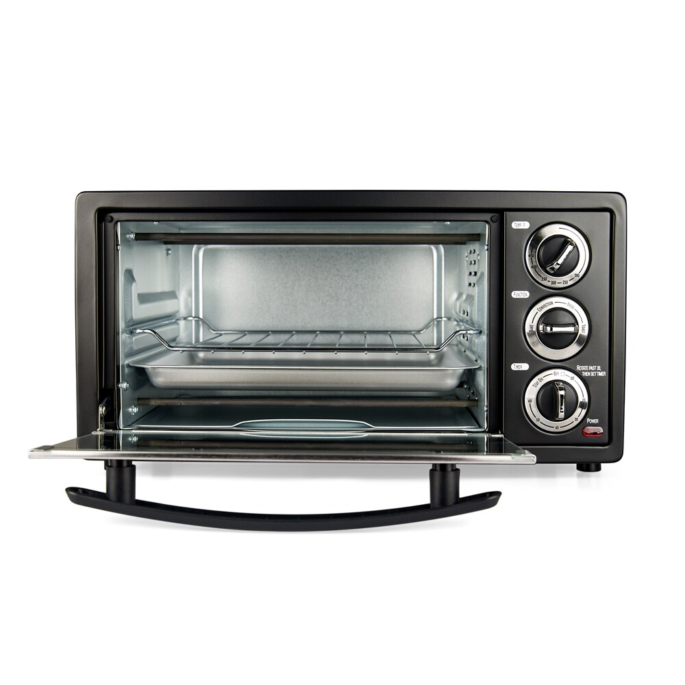 BLACK + DECKER 6-Slice Countertop Convection Toaster Oven - Silver