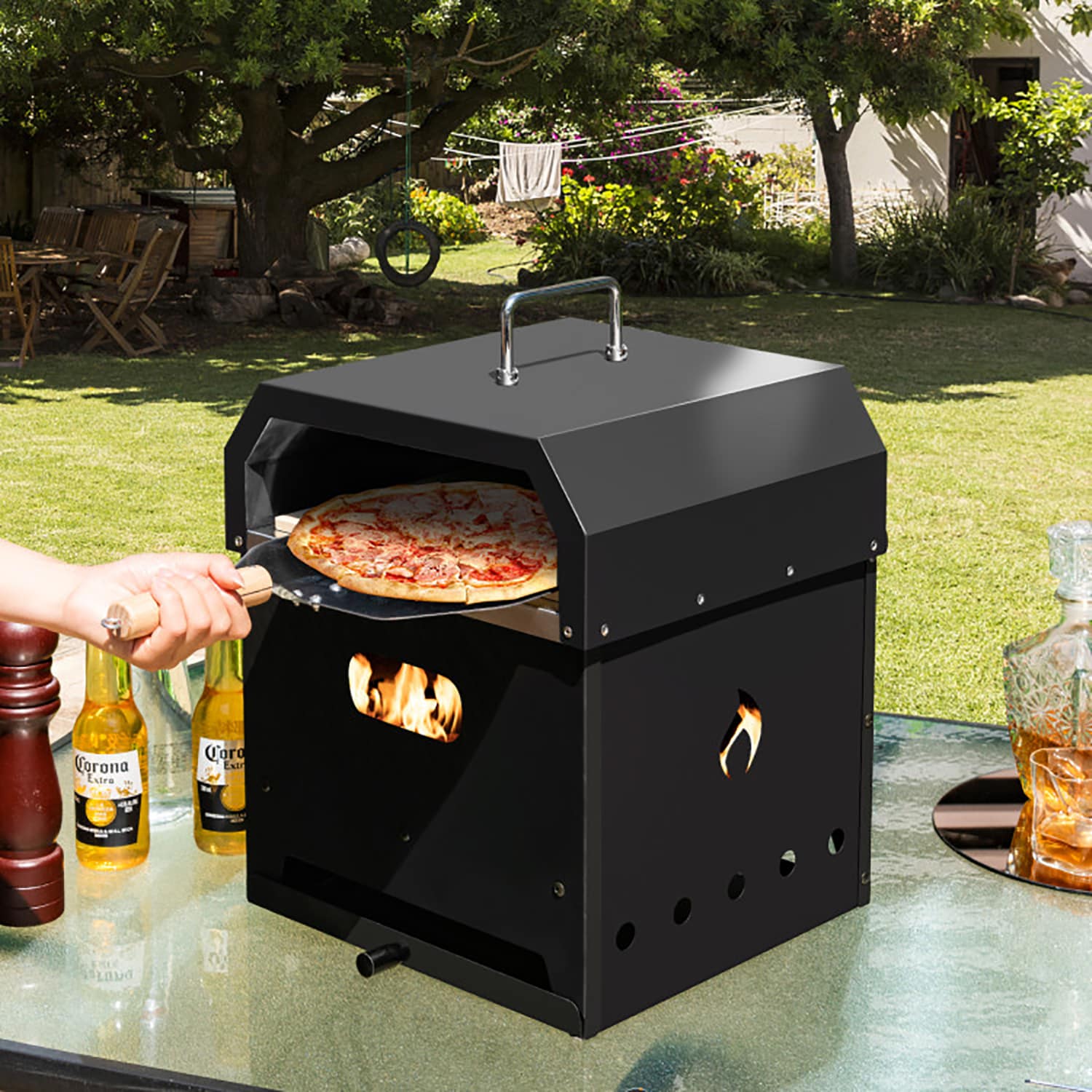 GZMR MO-NP10734 Outdoor-Pizza-Ovens - View #3