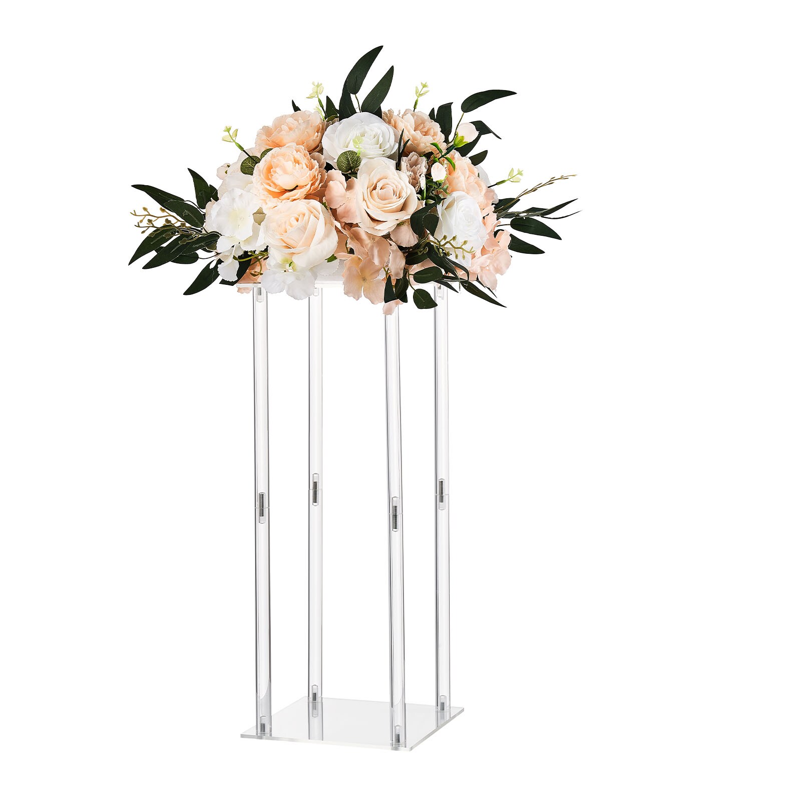 LUXEYARD Wedding Flower Stand 10PCS 19.69-inch Column Flower Stand ...