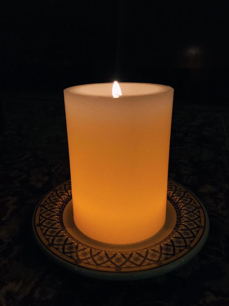 BELLA 1-Wick Potpourris White LED Electric Candle (Hybrid) in the Candles  department at