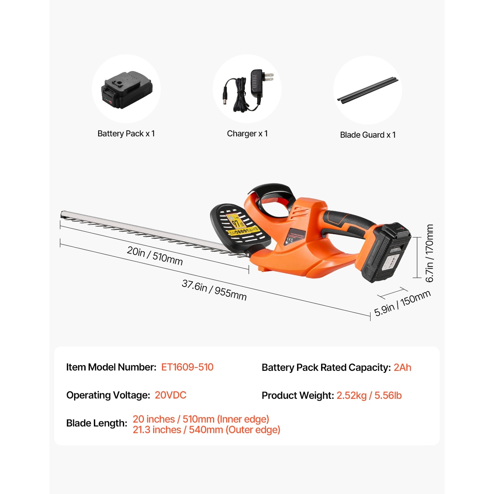 GIVIMO LW102GIVSS2144 Cordless-Hedge-Trimmers - View #4