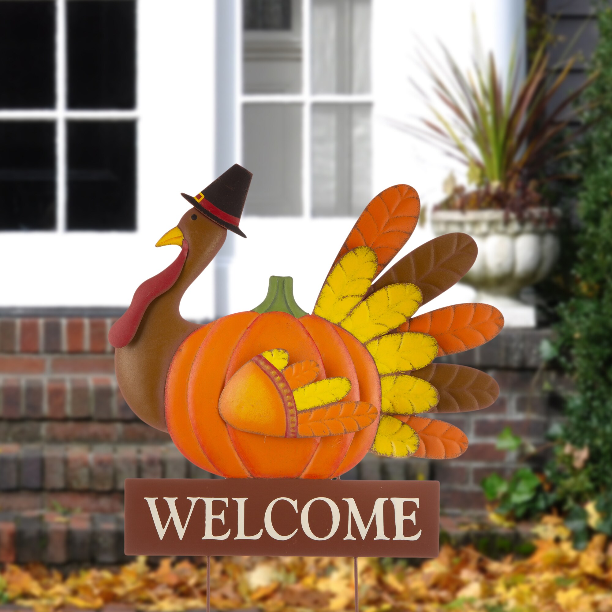 Glitzhome GH2006100004 Outdoor-Thanksgiving-Decor - View #2