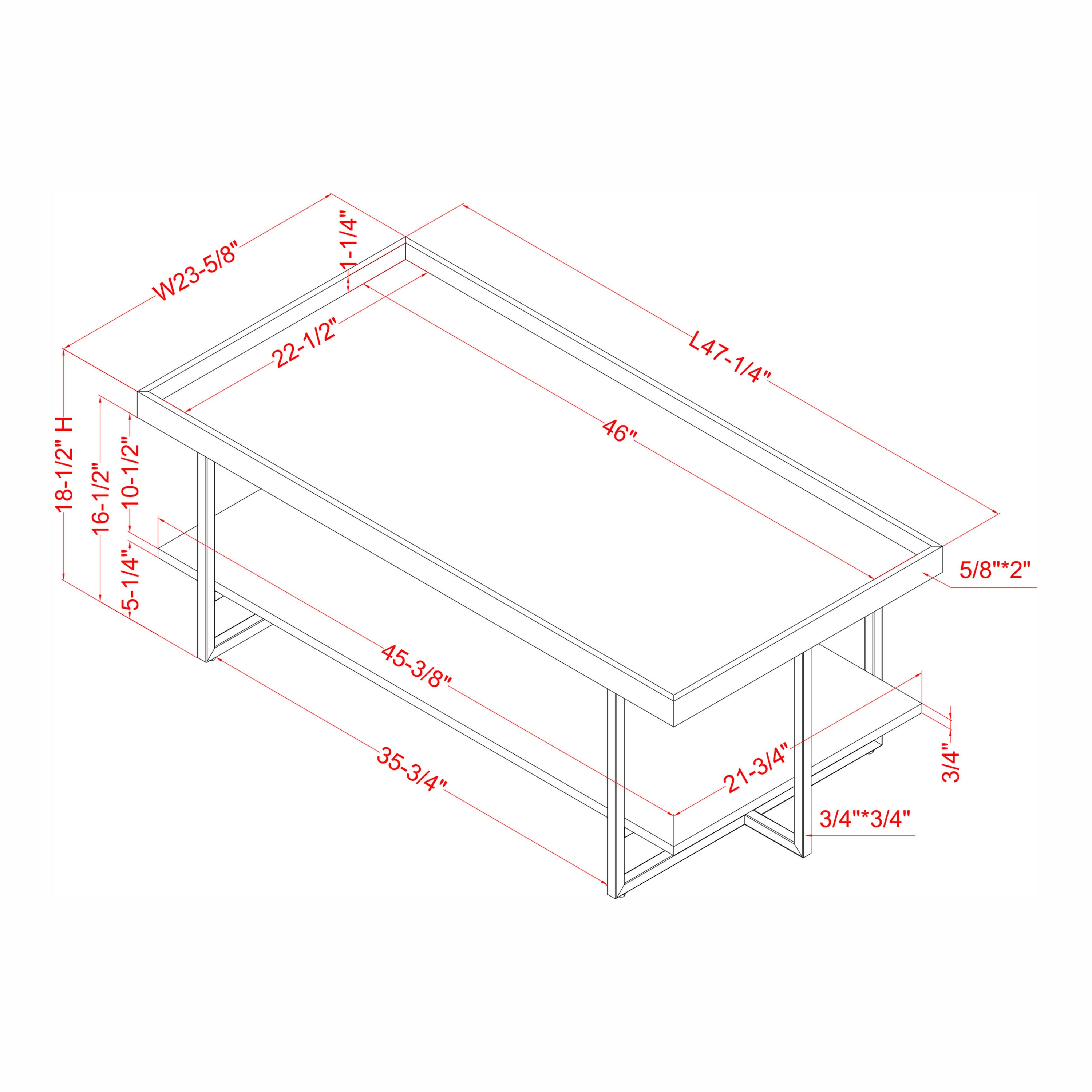 Furniture of America IDF-4369BL-C Coffee-Tables - View #8