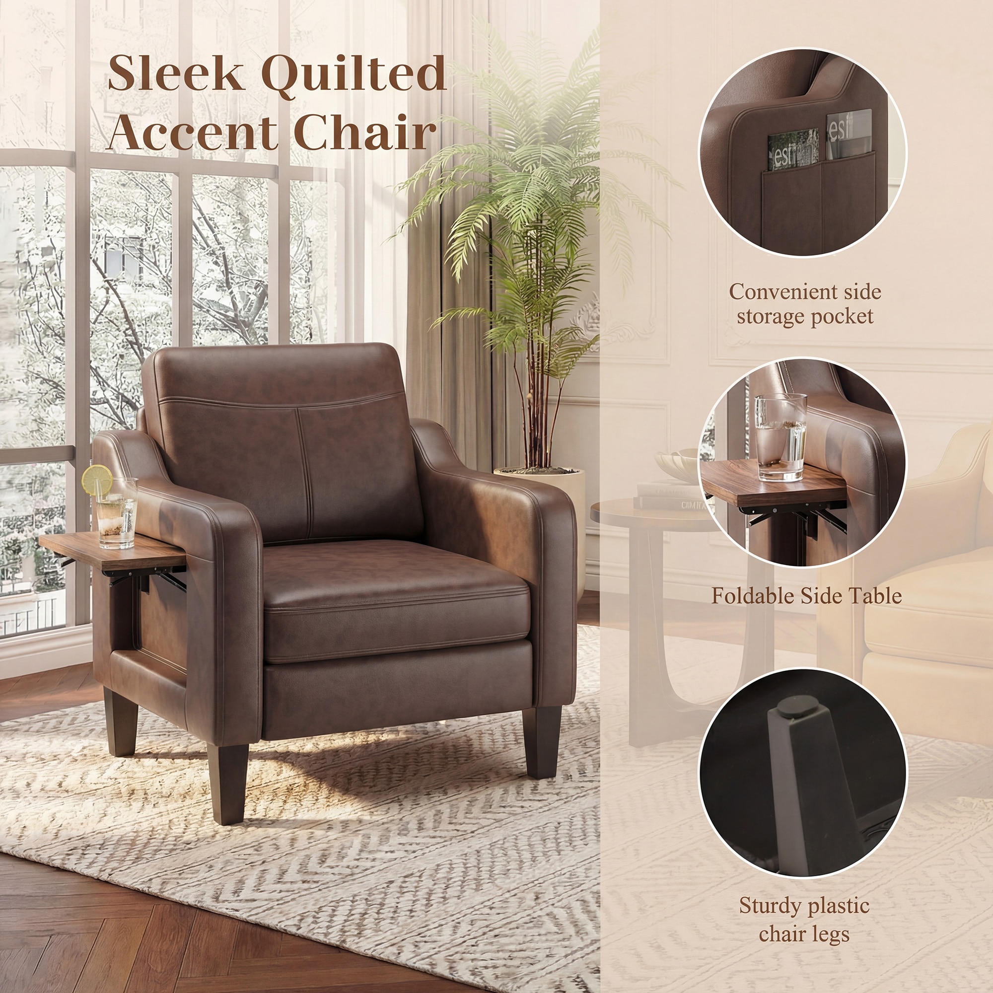 Colamy LS-ACW08F-CH-FL chairs - View #6