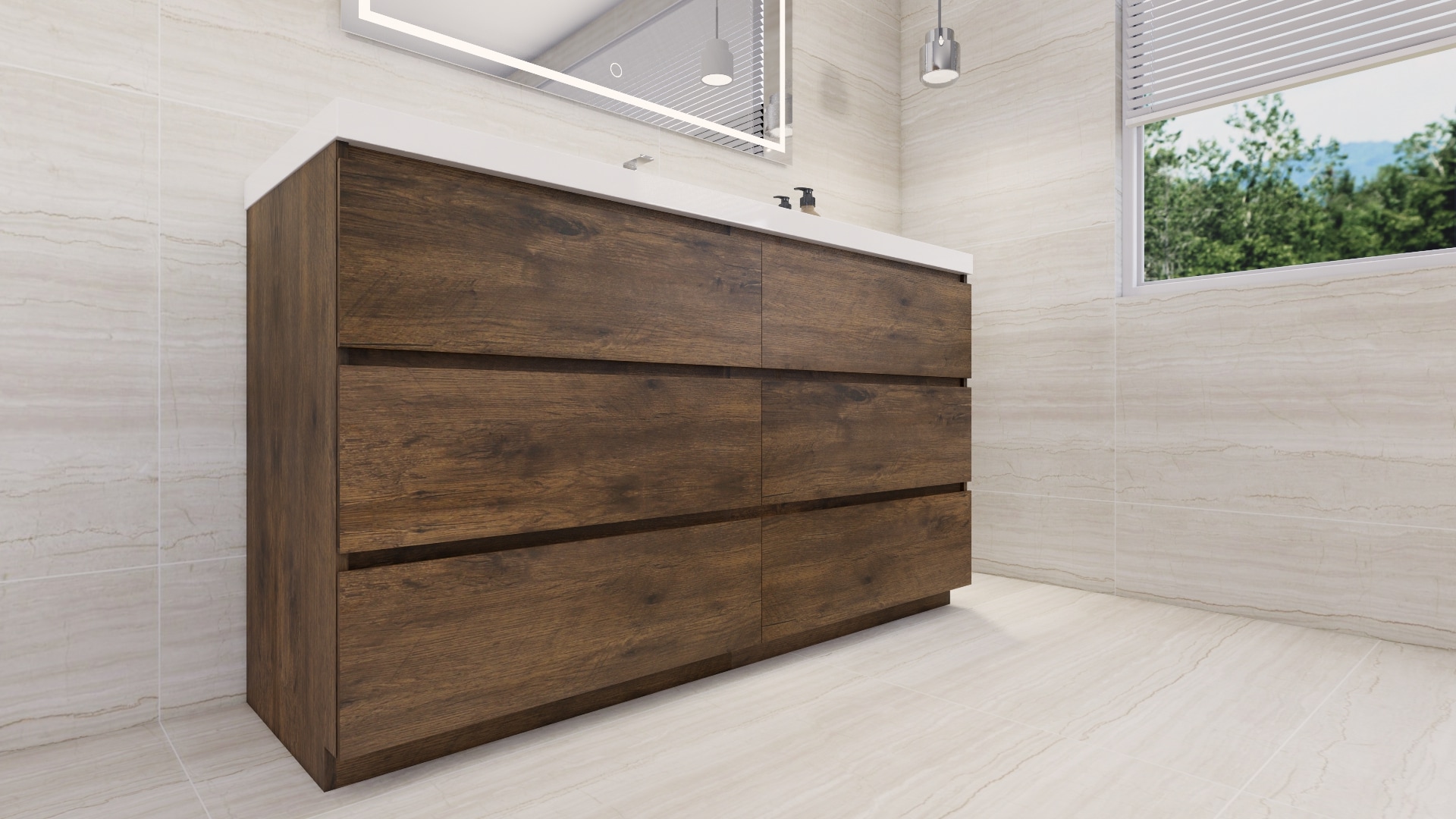 Moreno Bath MOA60S-RW Bath-Vanity-Combo - View #11