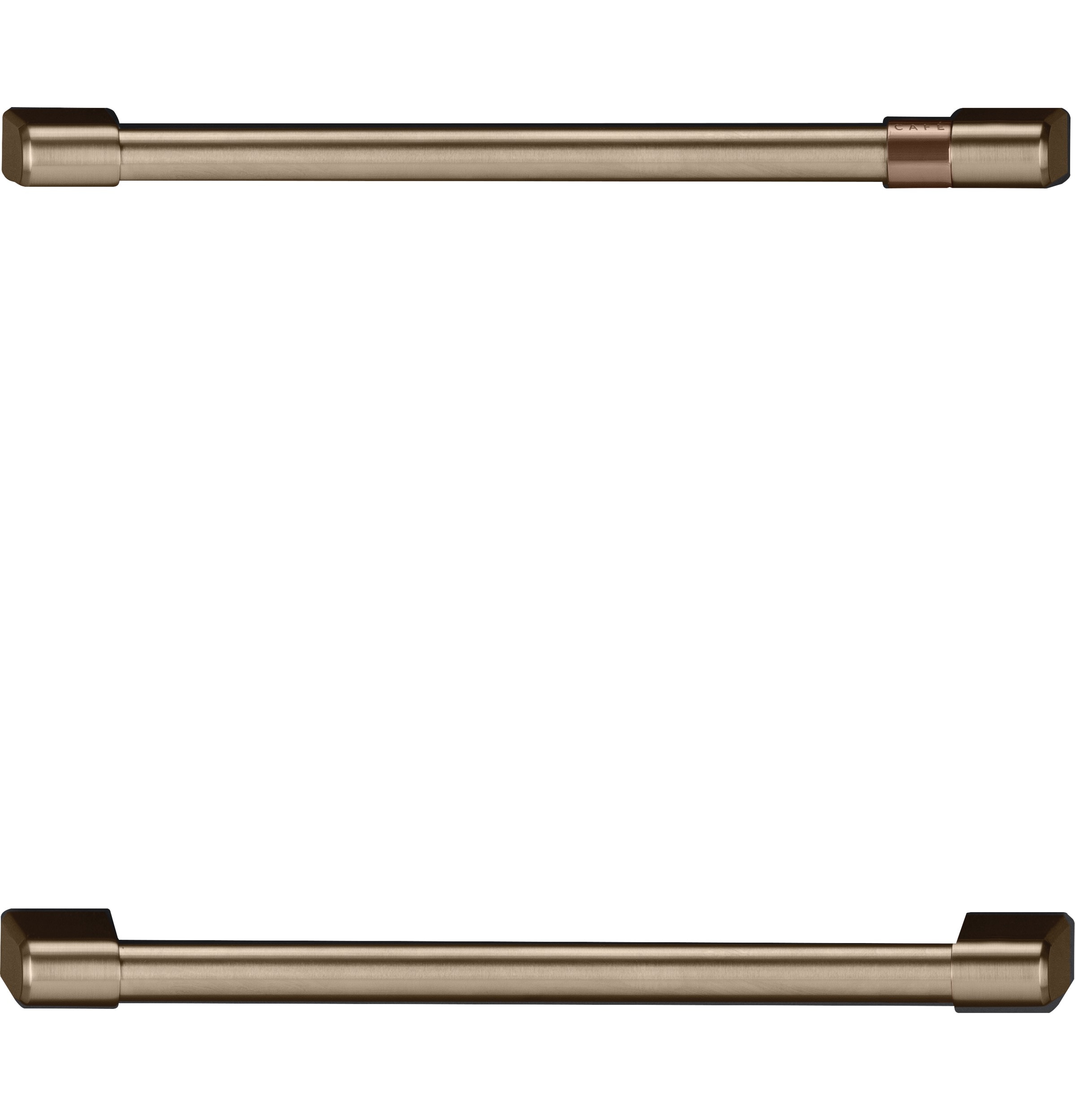 Cafe CXQD2H2PNBZ Undercounter 2 Piece Handle Kit- Brushed Bronze