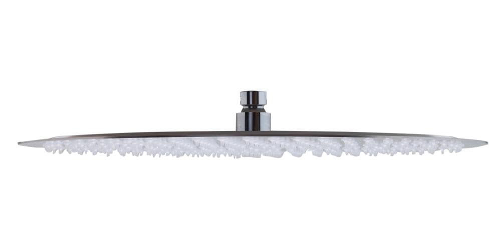 ALFI RAIN16R-BSS 1.0 -Spray Brushed Stainless Steel 16-in Round Fixed High Pressure Rain Shower Head 1.8 GPM