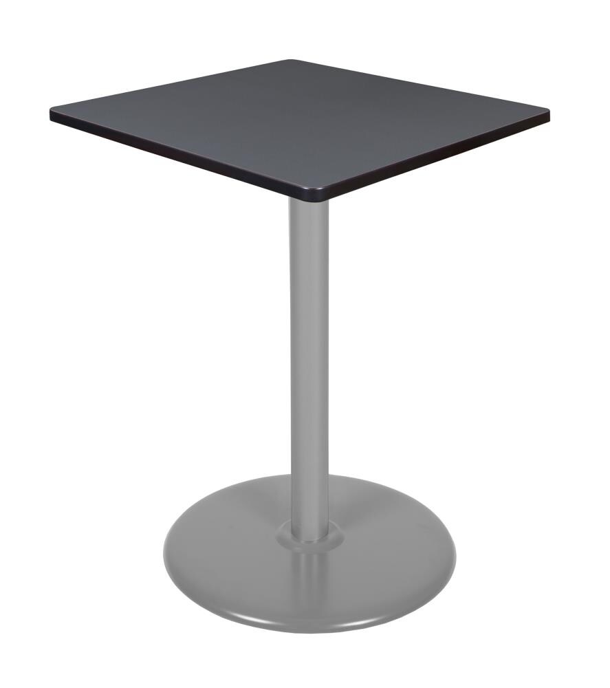 Regency TVCP3030GYGY Breakroom Gray 4-Person Training Table (30-in W x 42-in H)
