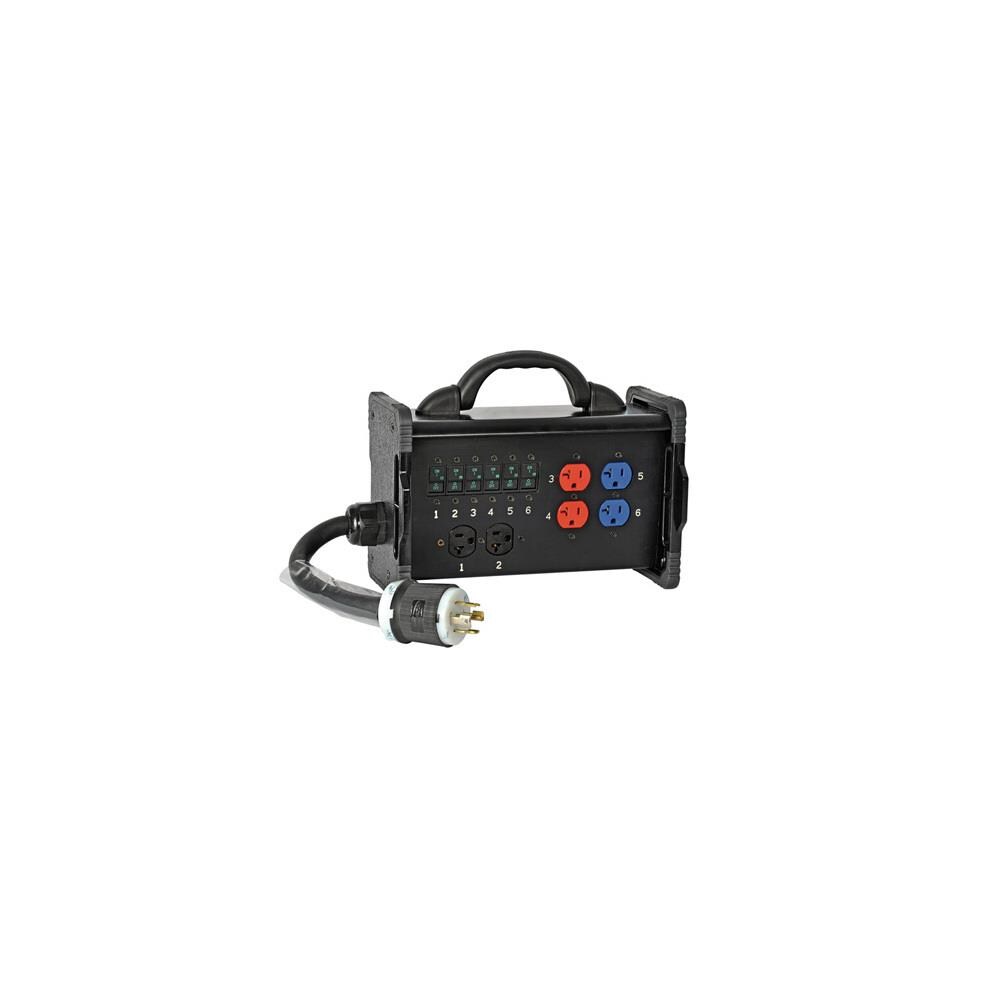  TCNCD348572 Lex Products LEX-BNB3-3B 30A 3 Phase Bento Box with Tail Input to 20A Circuits