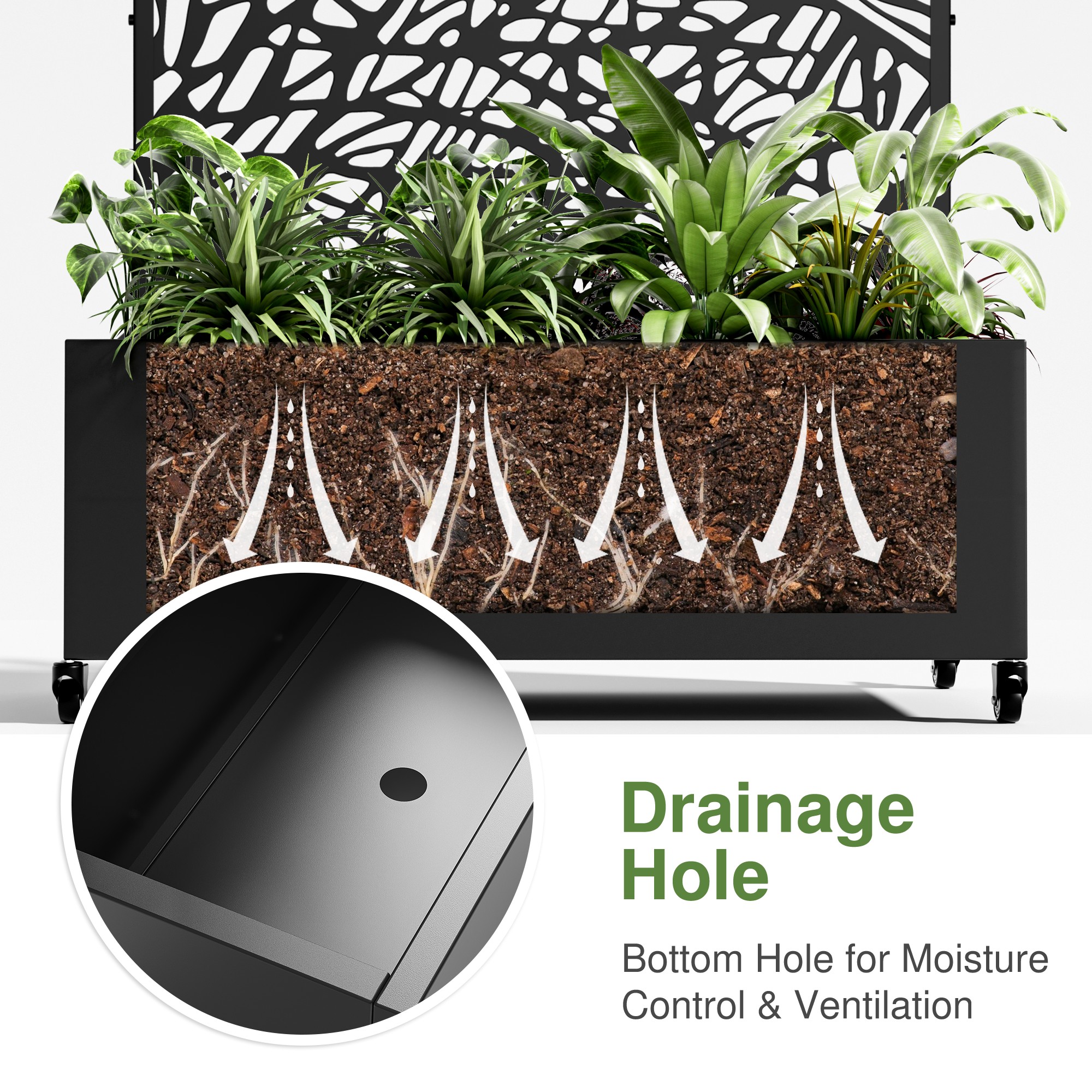 Misty Moon LW0409-RPB-ZZX052 Raised-Planter-Boxes - View #8