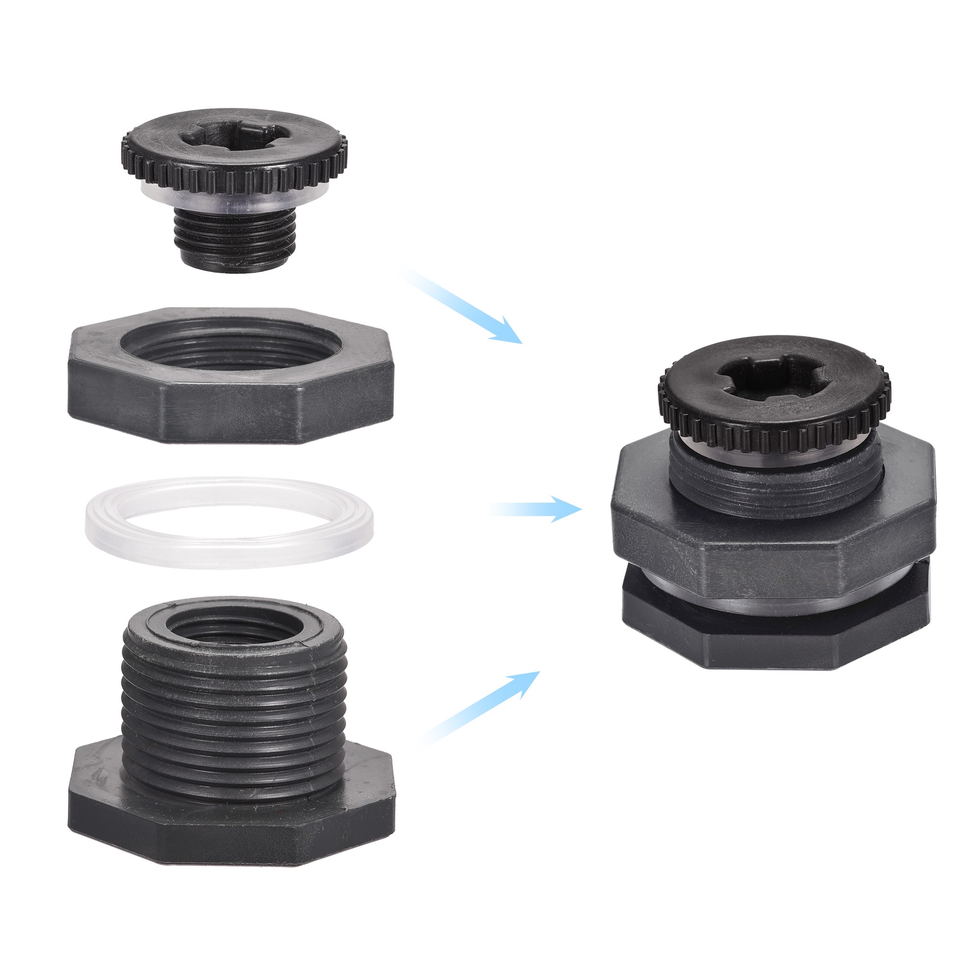 Unique Bargains S25120203UX1937 Pvc-Pressure-Sch-40-Fittings - View #4