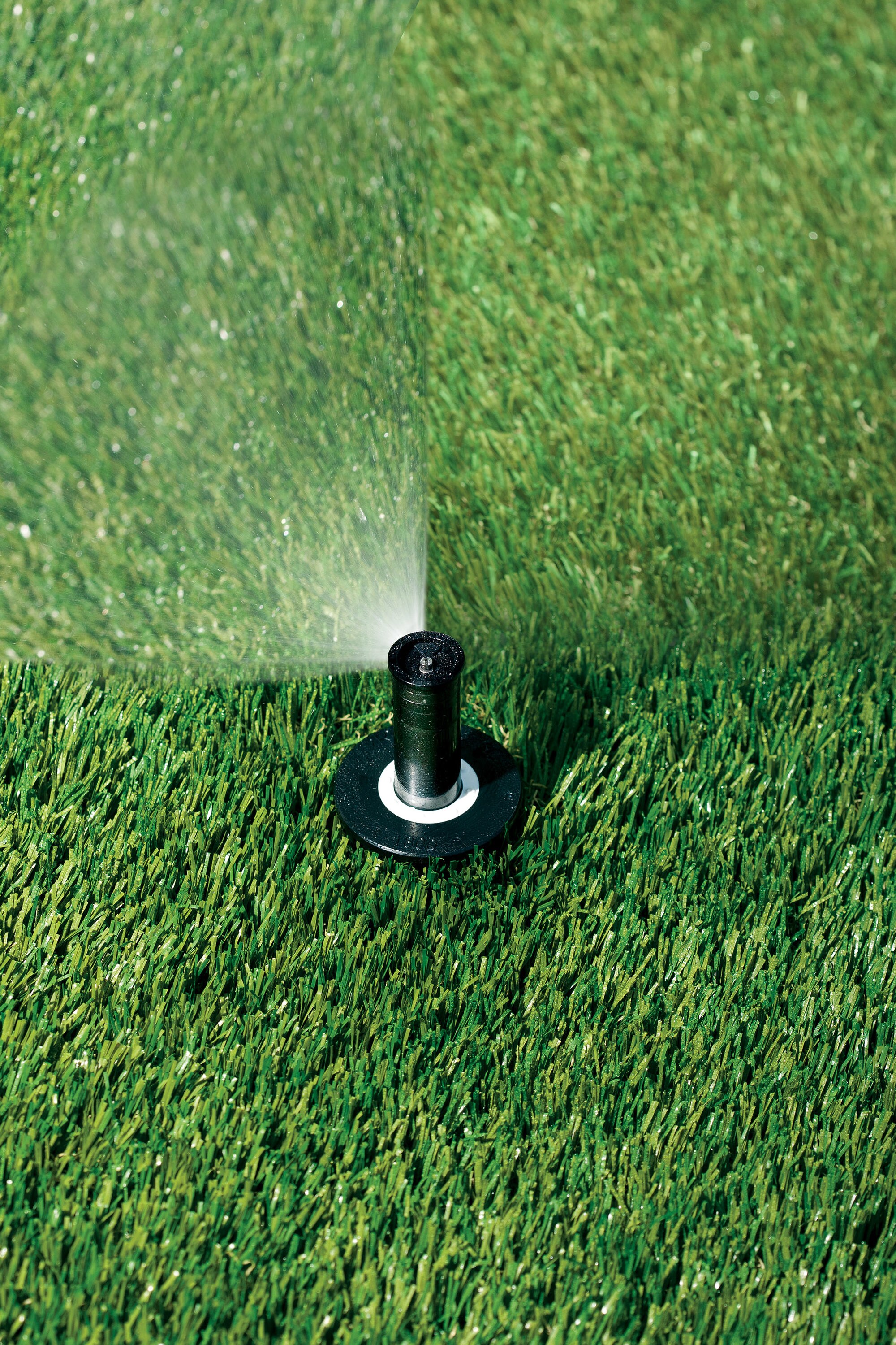 Efficient 2" Quarter-Circle Black Pop-Up Spray Head with Dual Nozzle