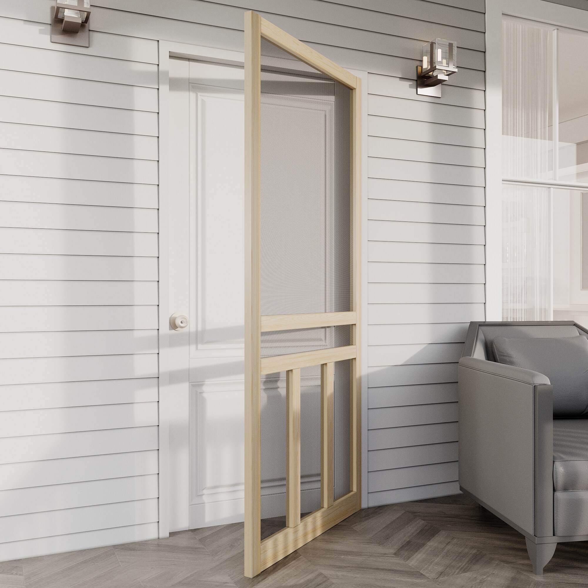 JUJUBON EX-SDPN-R-3L-36 Screen-Doors - View #3
