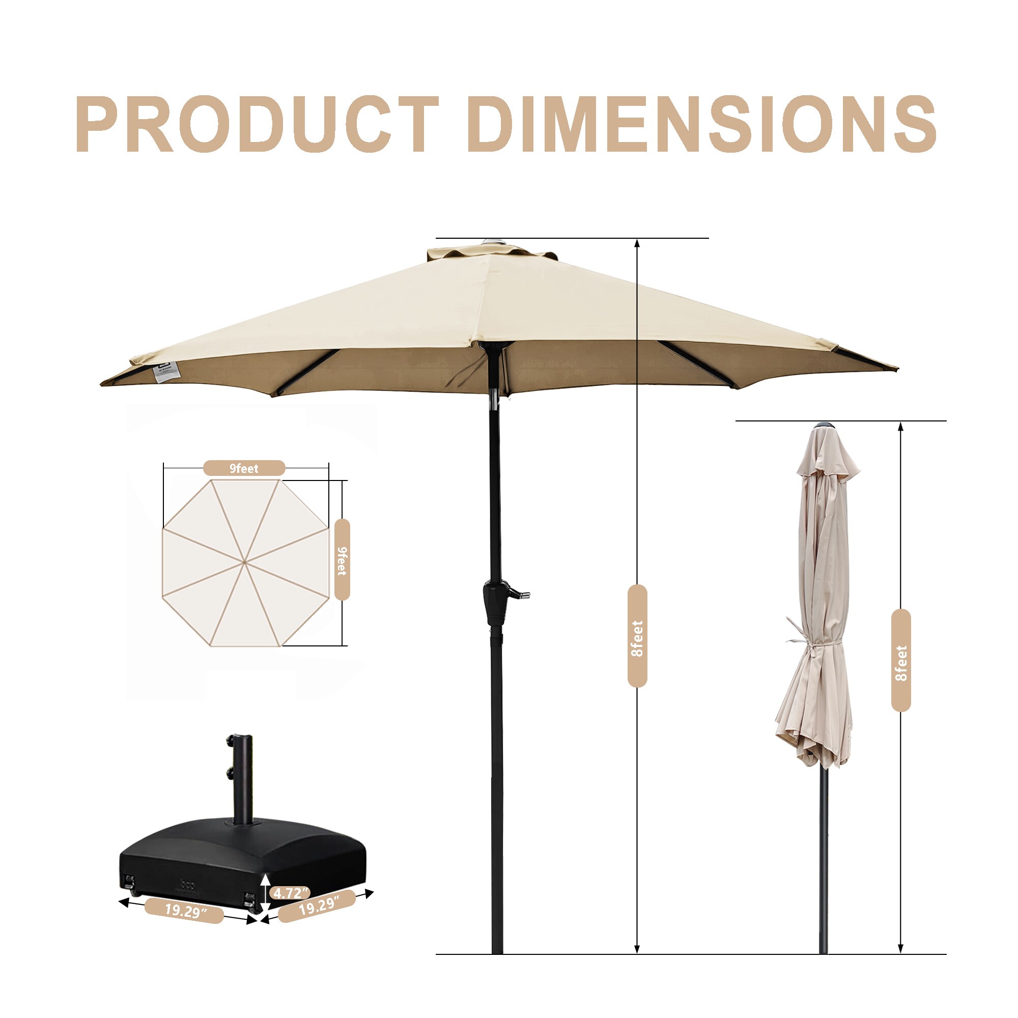 Sunrinx MG1-19-ZBGS Umbrellas-2 - View #8