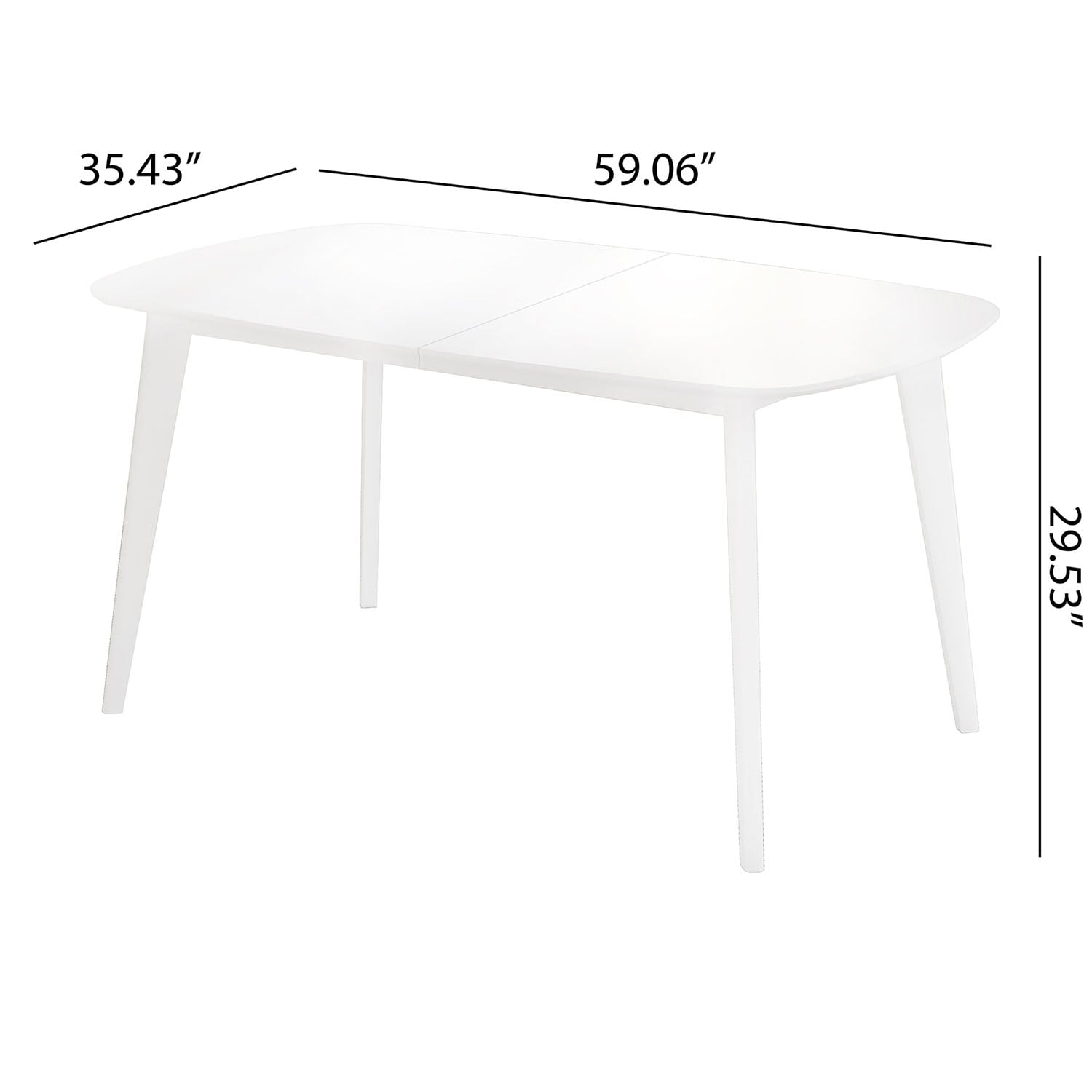 CasePiece C3025T59-WT-WD-BK-C2 Dining-Sets - View #9