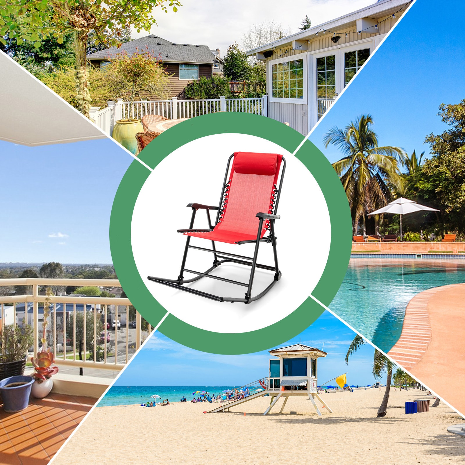 Costway OP71004RE Patio-Chairs - View #5