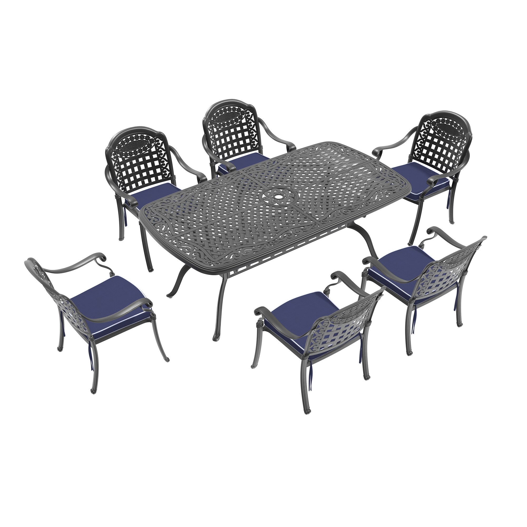 nicesure SLBK6012CZ6A1174RC Patio-Dining-Sets - View #2