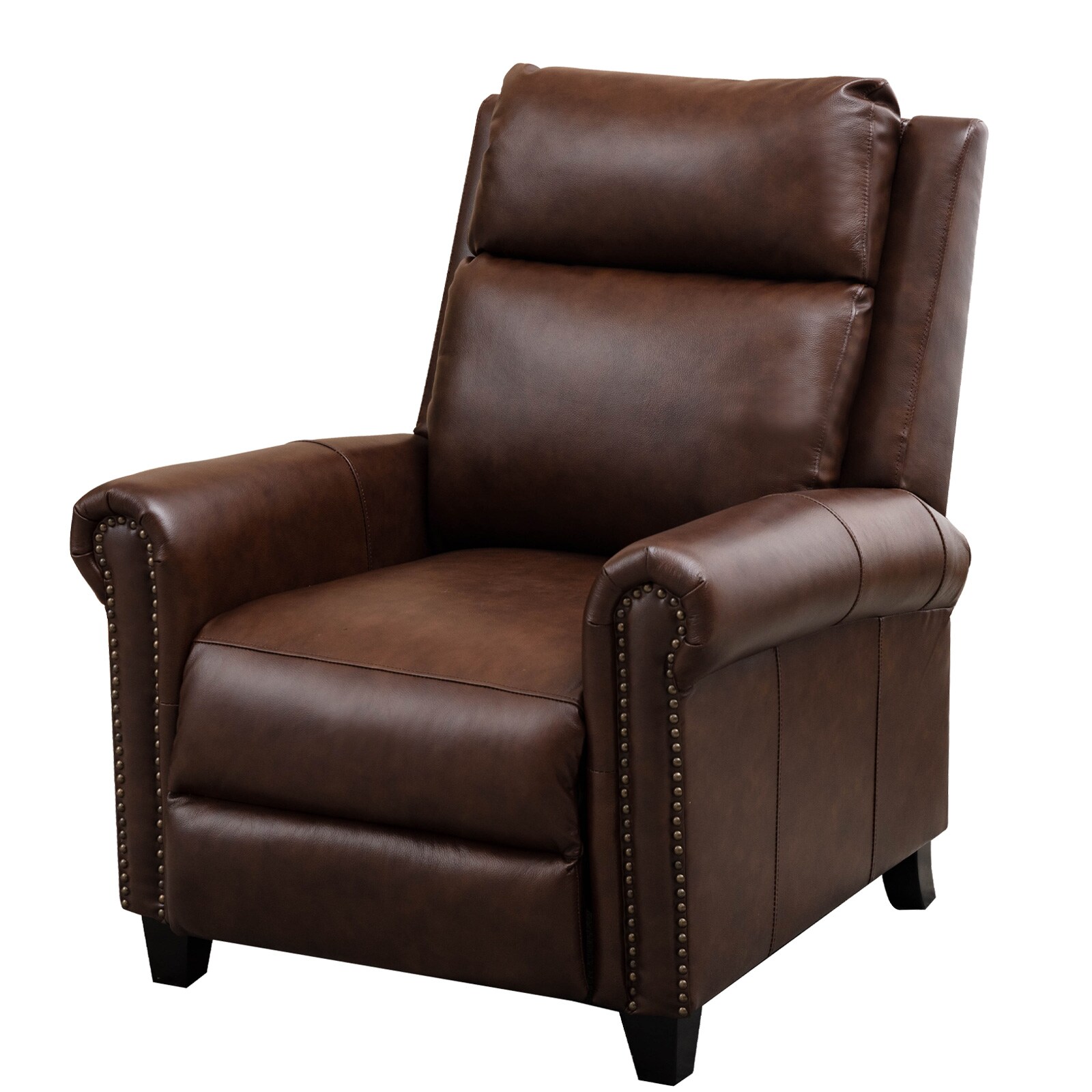 Contemporary Modern Bonded Leather Recliners At Lowes Com   45543400 